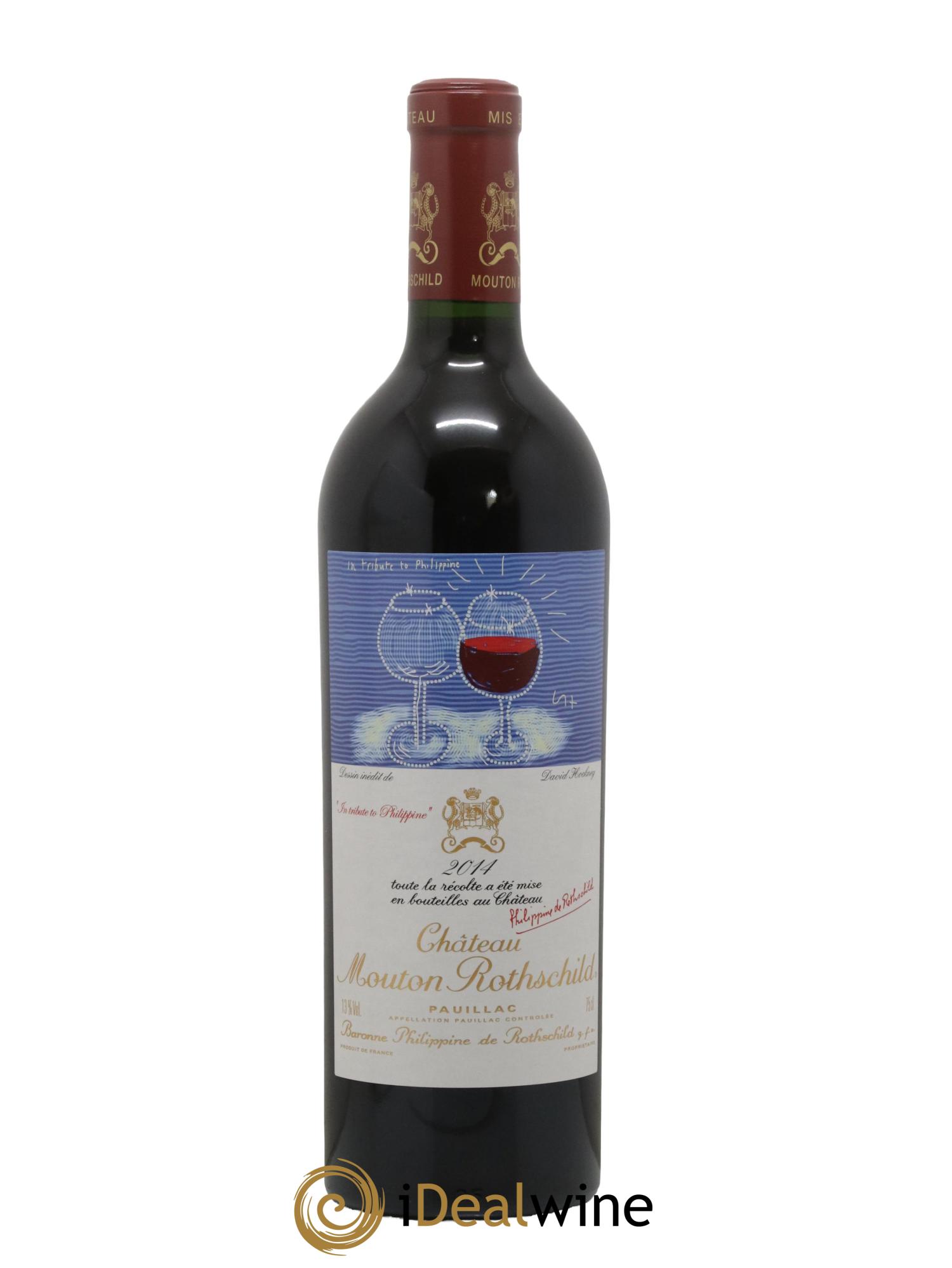 Château Mouton Rothschild 1er Grand Cru Classé 2014 - Lot de 1 bouteille - 0