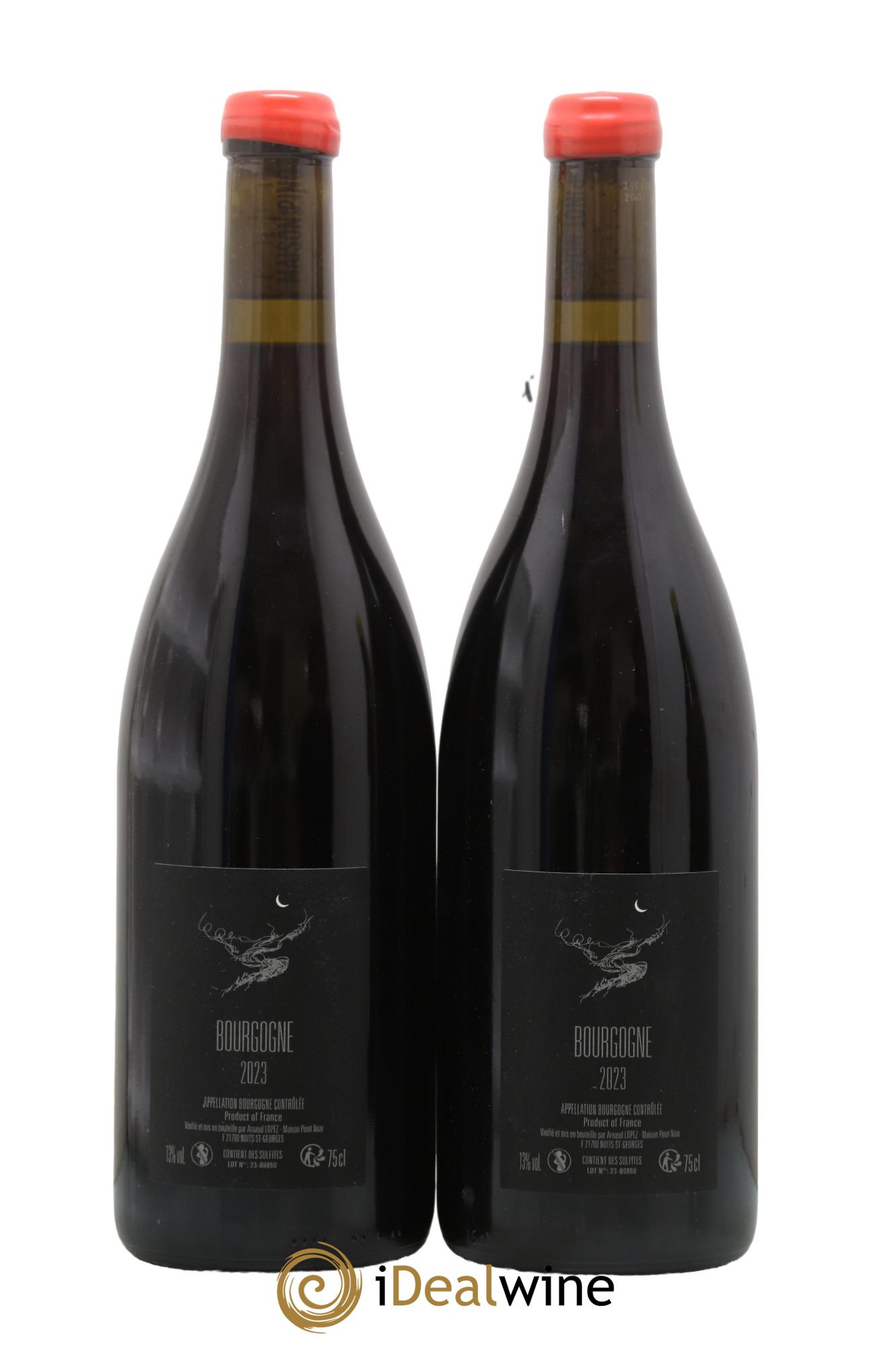Bourgogne Orpheo Arnaud Lopez 2023 - Lot de 2 bouteilles - 1