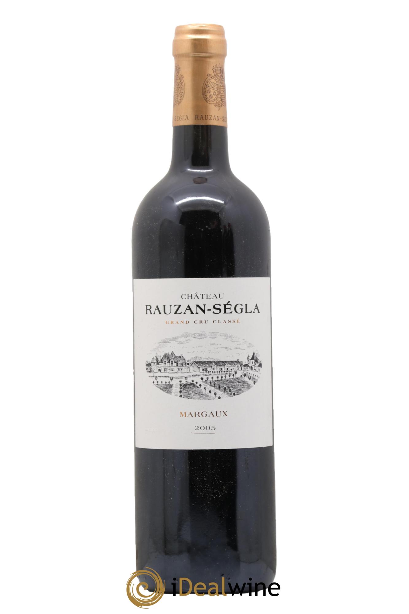 Château Rauzan Ségla Grand Cru Classé 2005 - Lot de 1 bouteille - 0