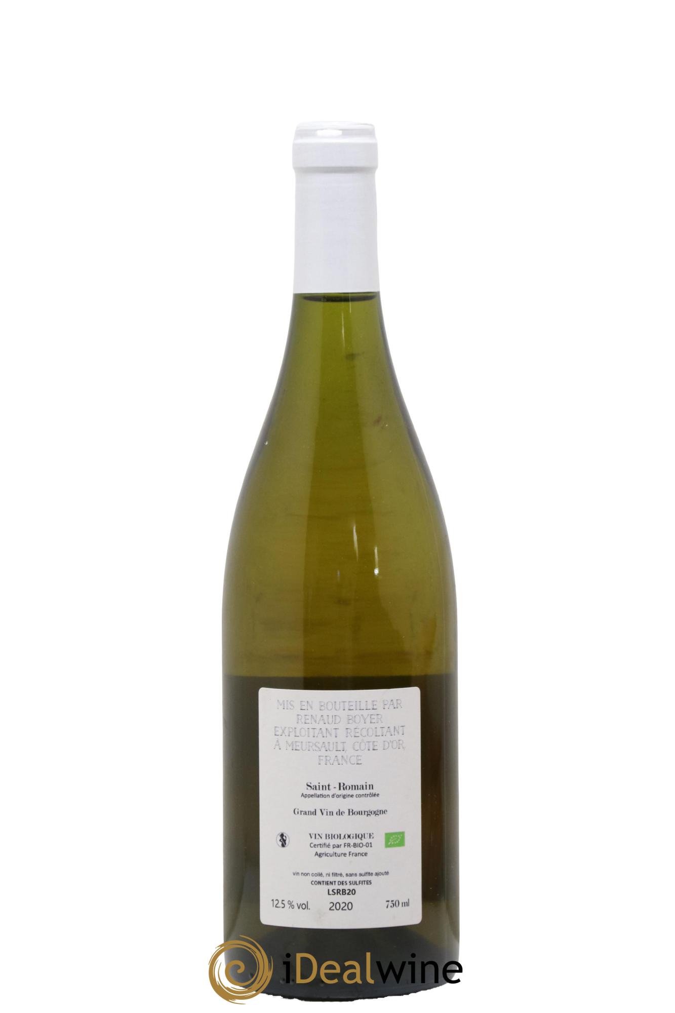 Saint-Romain Renaud Boyer 2020 - Lot de 1 bouteille - 1
