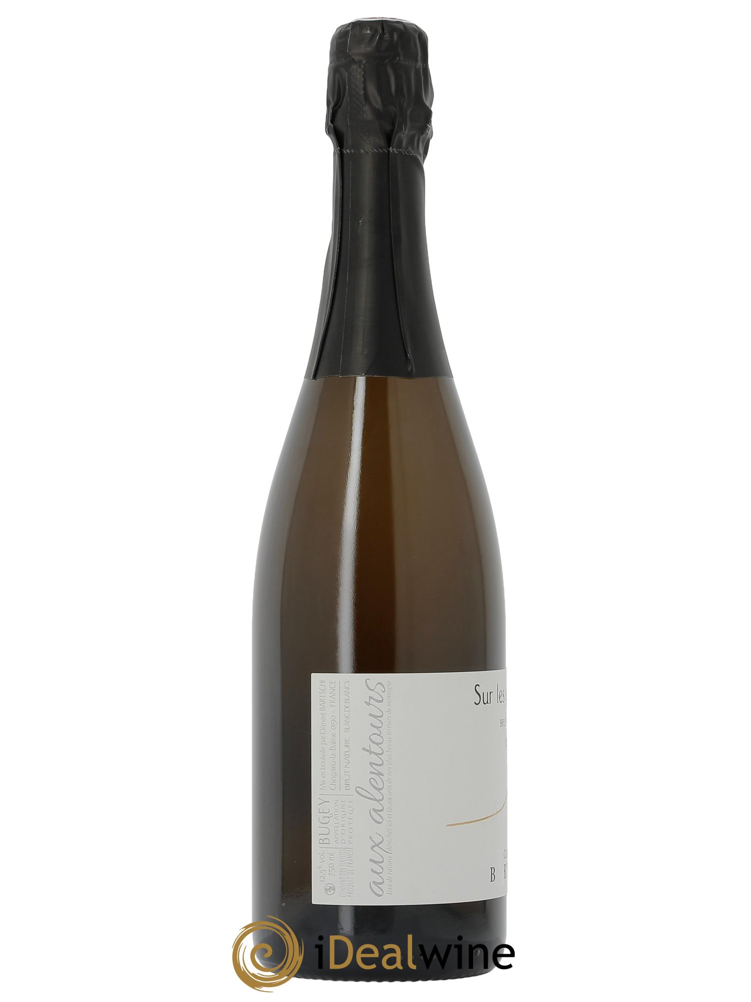 Bugey Sur les graviers Blanc de blancs Brut nature Clément Bärtschi 2023 - Lot de 1 bouteille - 1