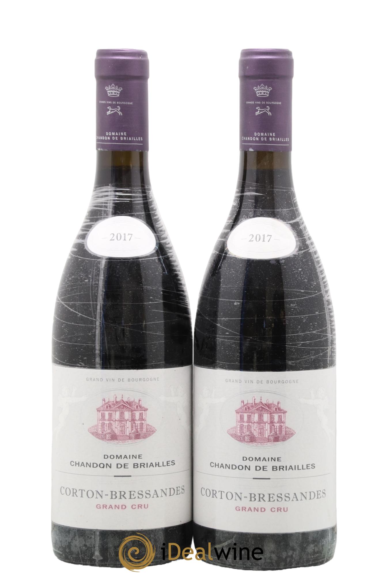 Corton Grand Cru Bressandes Chandon de Briailles 2017 - Lot de 2 bouteilles - 0