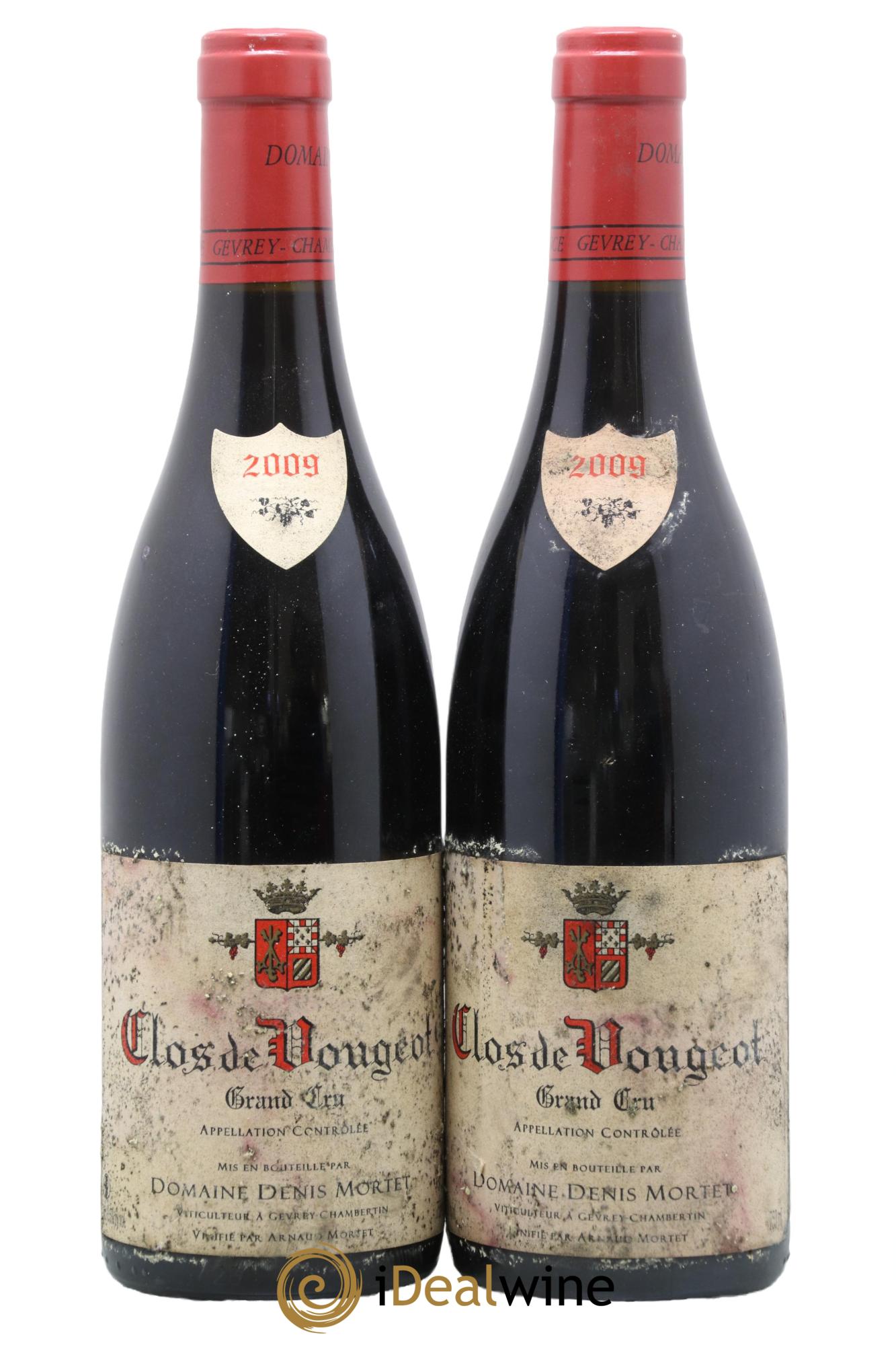 Clos de Vougeot Grand Cru Denis Mortet (Domaine) 2009 - Lot de 2 bouteilles - 0