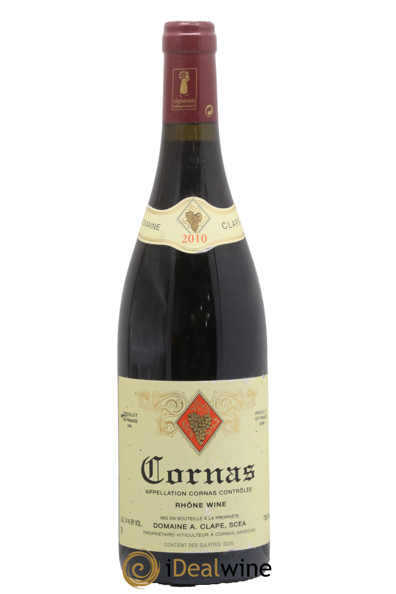 Cornas Auguste Clape 2010 - Lot of 1 bottle - 0
