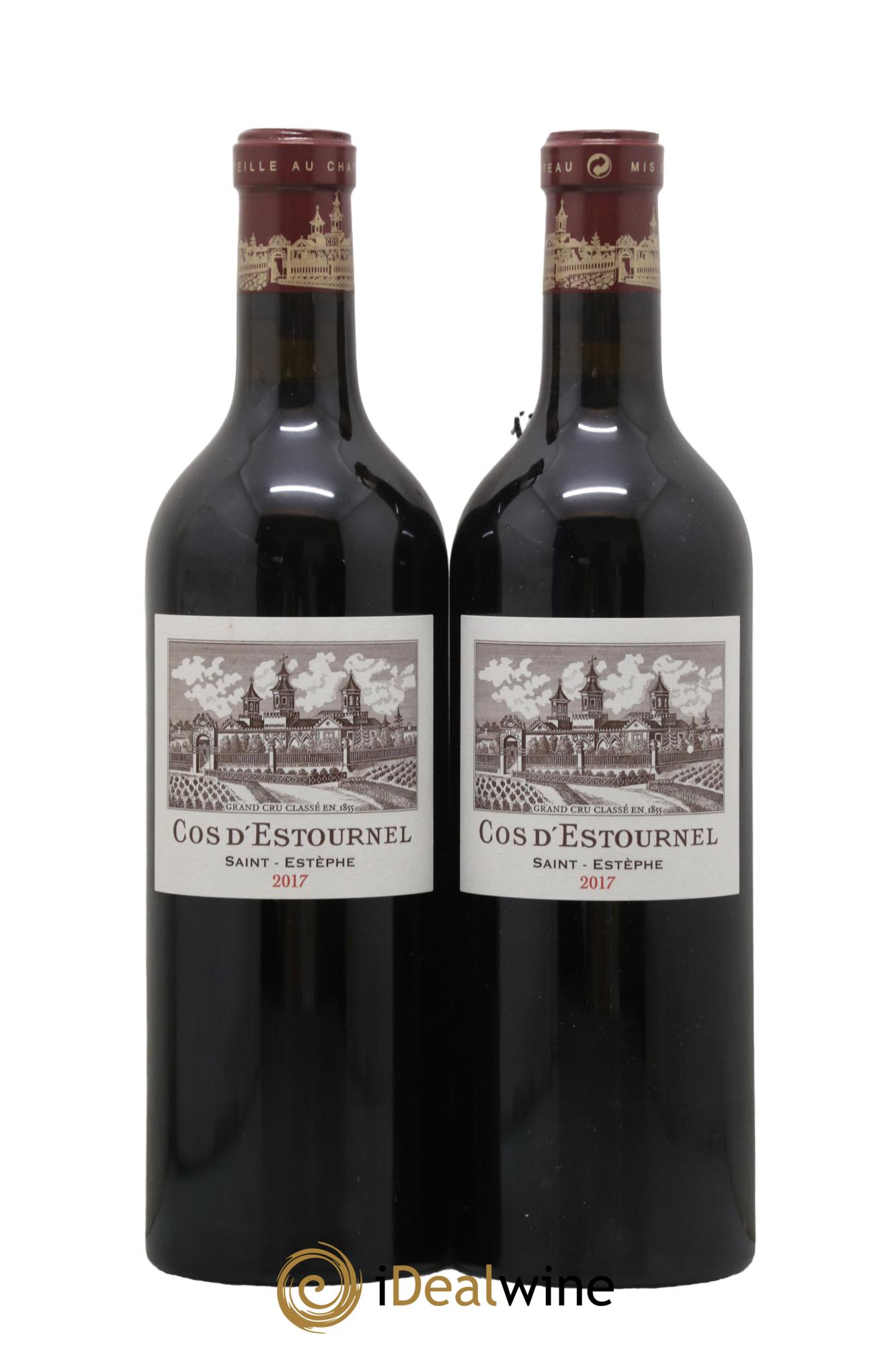 Cos d'Estournel 2ème Grand Cru Classé 2017 - Lotto di 2 bottiglie - 0