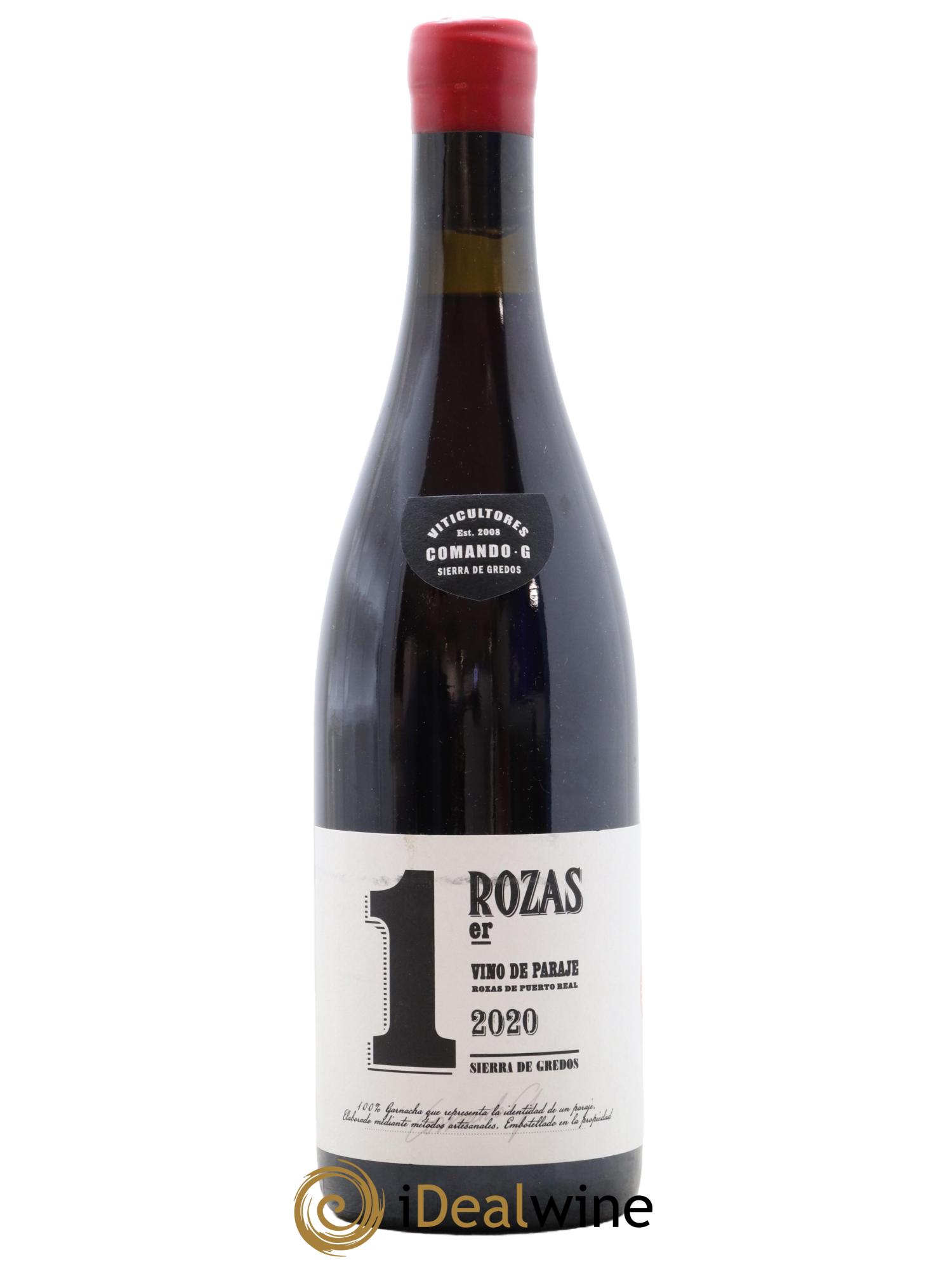 Vinos de Madrid DO Rozas 1er Comando G 2020 - Lot de 1 bouteille - 0