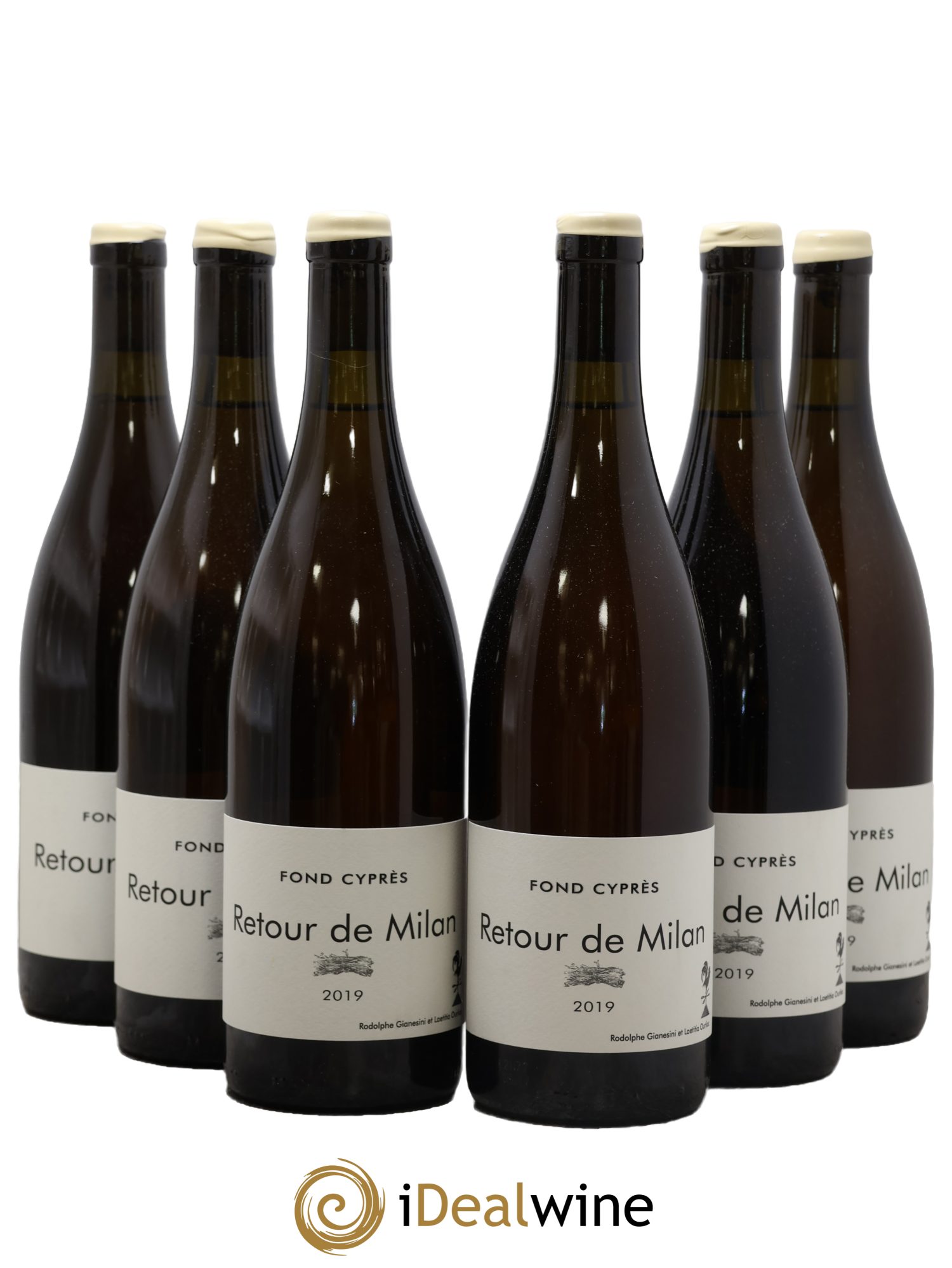 Vin de France Retour de Milan Fond Cyprès 2019 - Lot de 6 bouteilles - 0