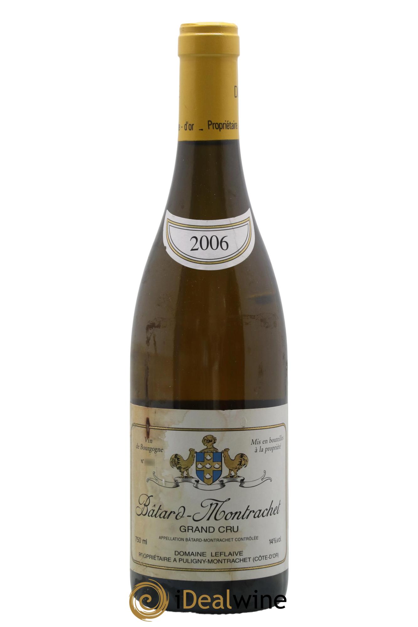 Bâtard-Montrachet Grand Cru Leflaive (Domaine) 2006 - Lot de 1 bouteille - 0
