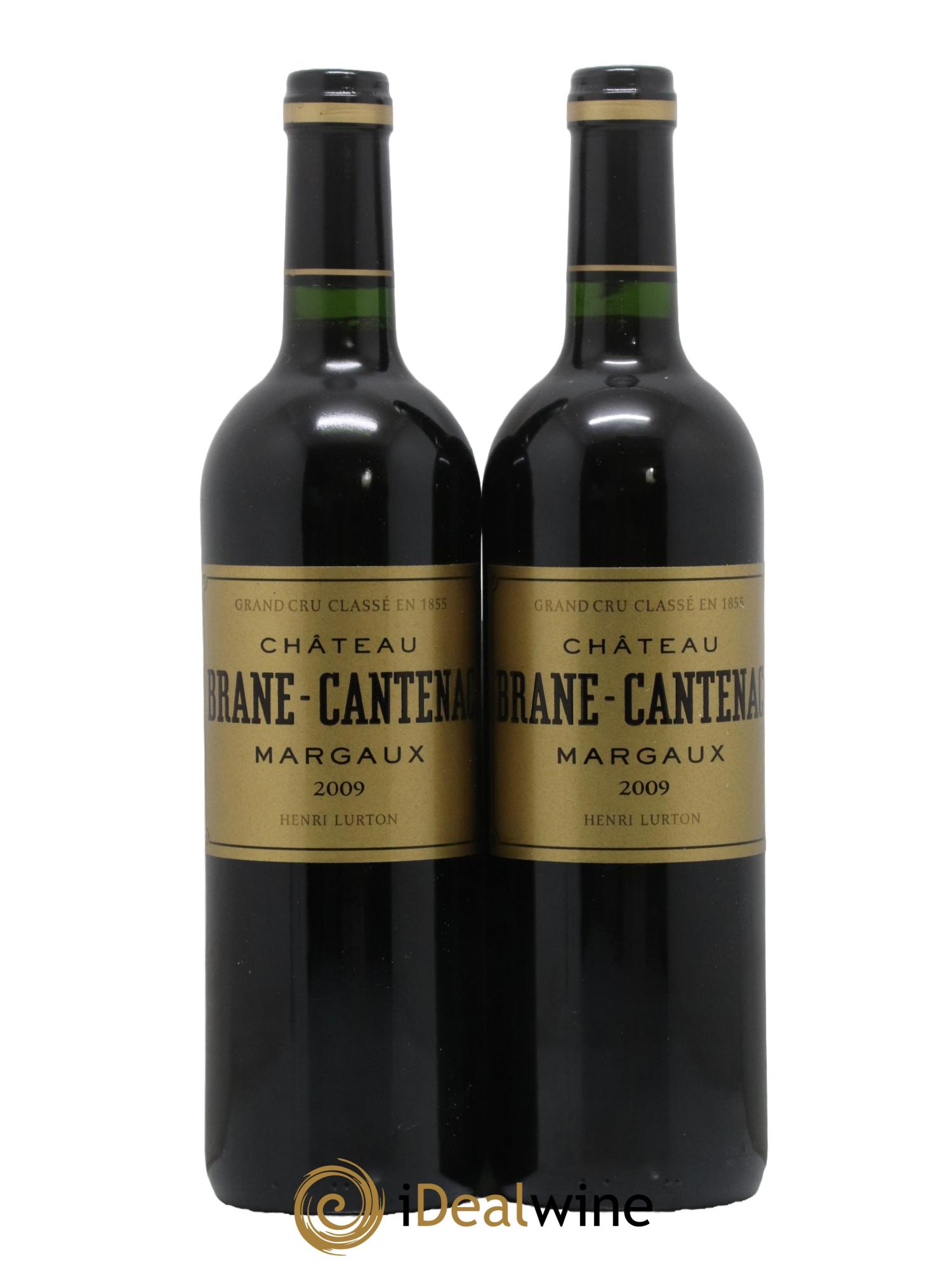 Château Brane Cantenac 2ème Grand Cru Classé 2009 - Lot de 2 bouteilles - 0