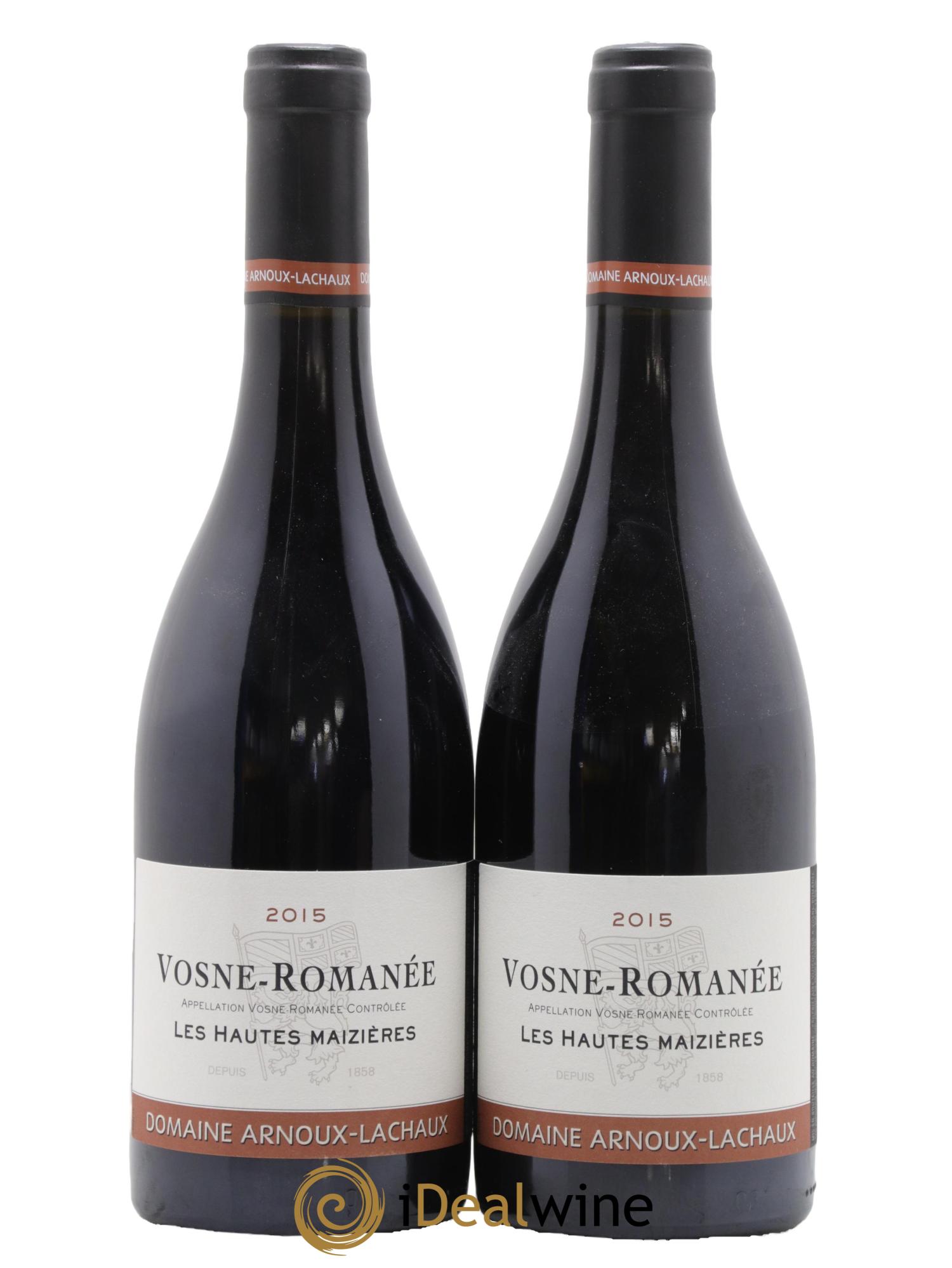 Vosne-Romanée Les Hautes Maizières Arnoux-Lachaux (Domaine) 2015 - Lotto di 2 bottiglie - 0