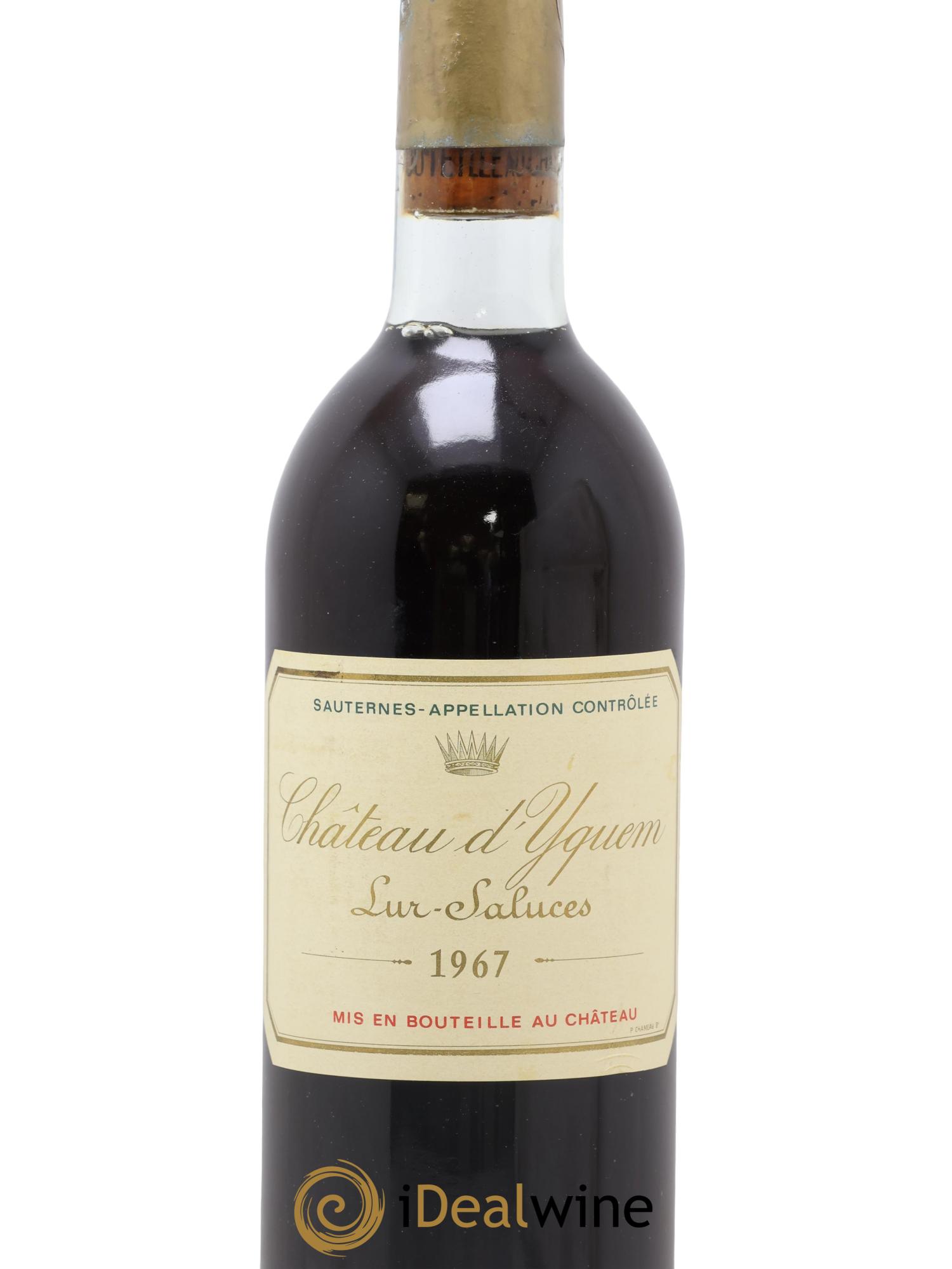 Château d' Yquem 1er Cru Classé Supérieur 1967 - Lotto di 1 bottiglia - 1