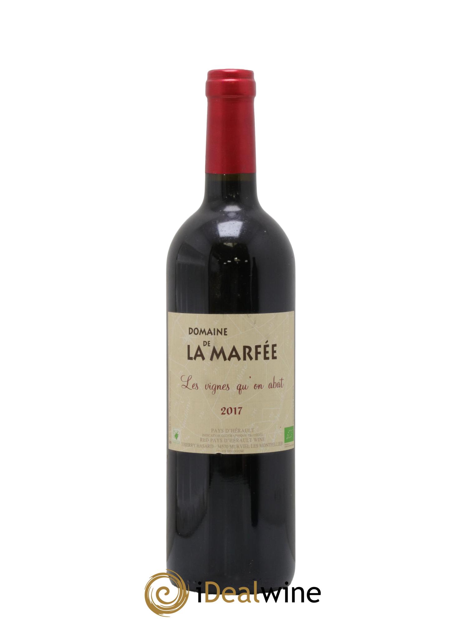 Pays d'Hérault Vignes qu'on abat Domaine de la Marfée 2017 - Lot de 1 bouteille - 0