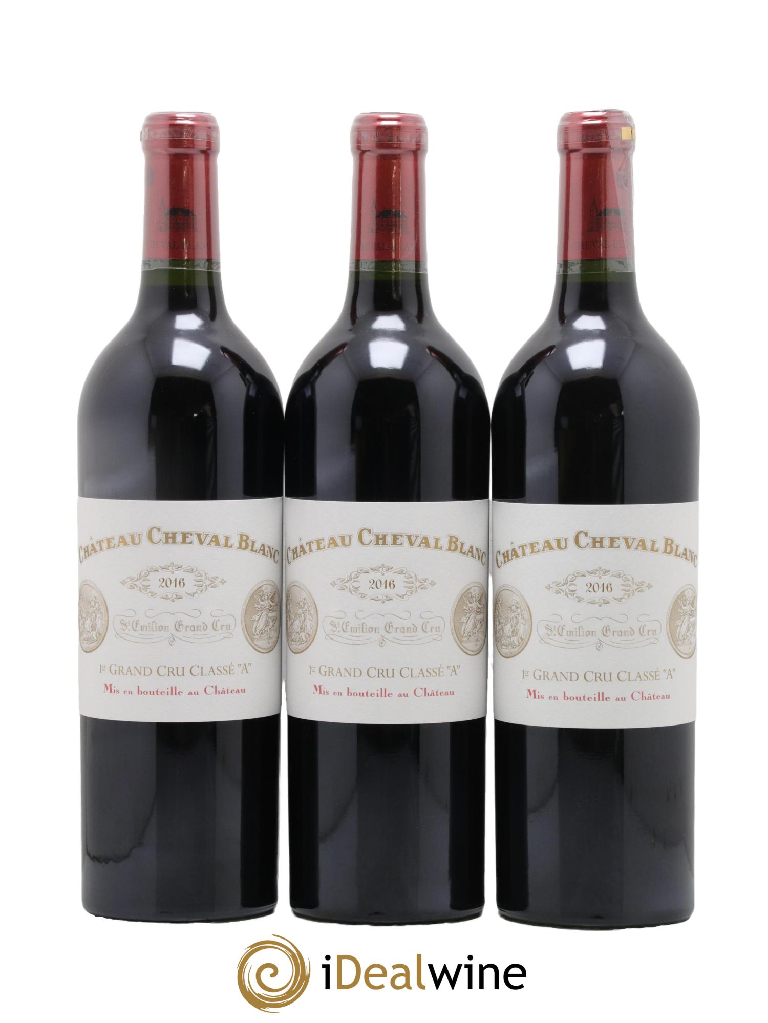 Château Cheval Blanc 1er Grand Cru Classé A 2016 - Lot de 6 bouteilles - 3