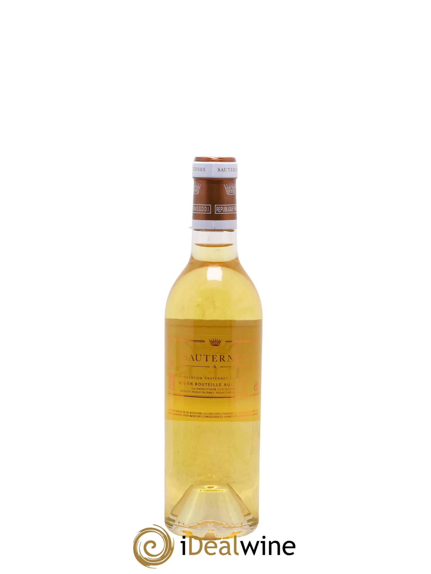 Sauternes Numéro 6 Yquem - Posten von 1 Demi-Flasche - 1