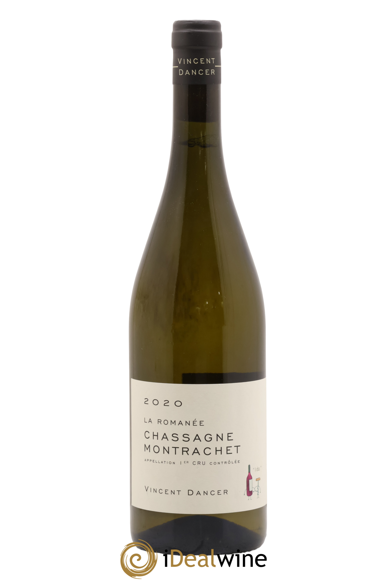 Chassagne-Montrachet 1er Cru La Romanée Vincent Dancer 2020 - Lot of 1 bottle - 0