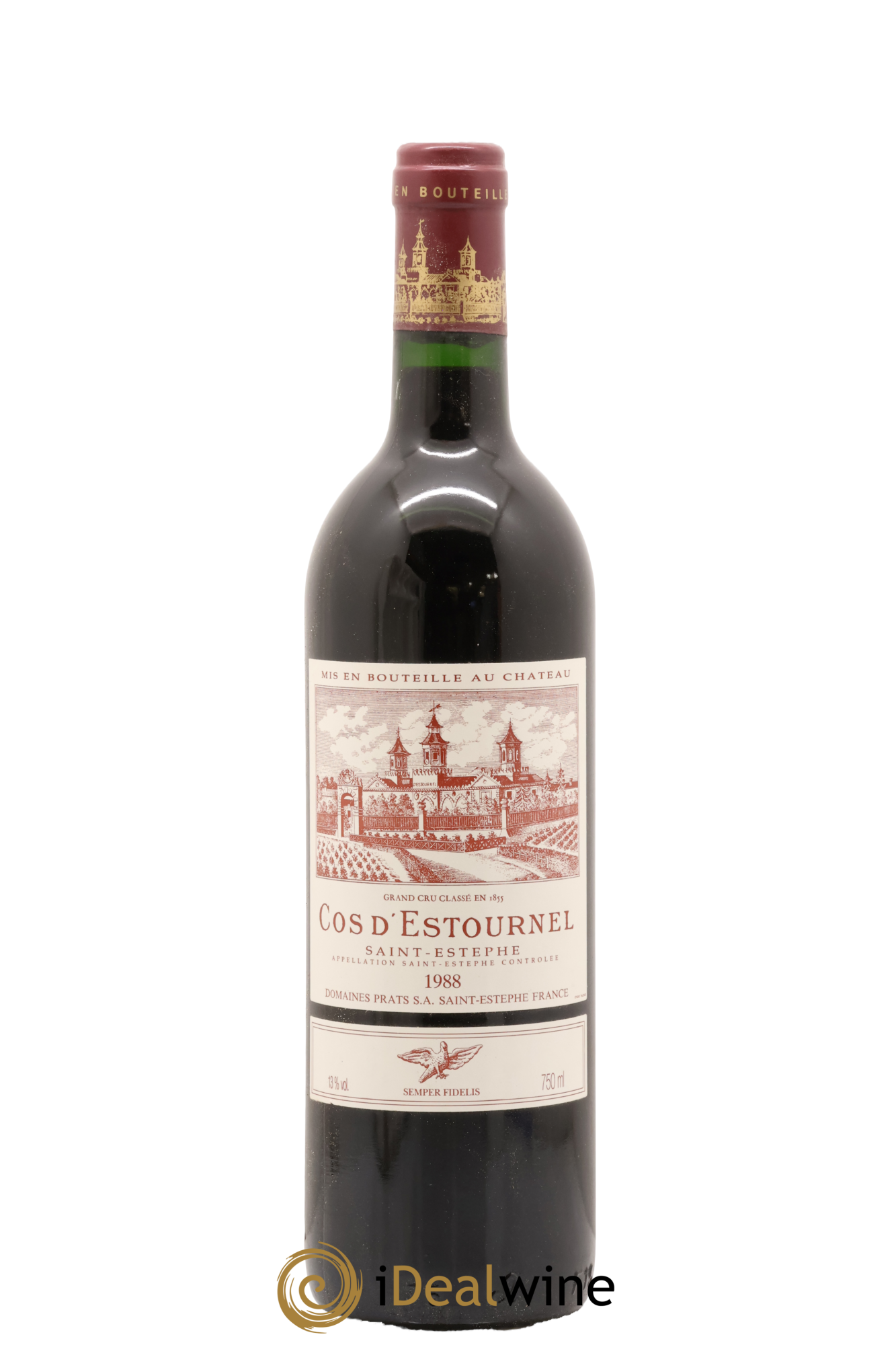 Cos d'Estournel 2ème Grand Cru Classé 1988 - Lot of 1 bottle - 0