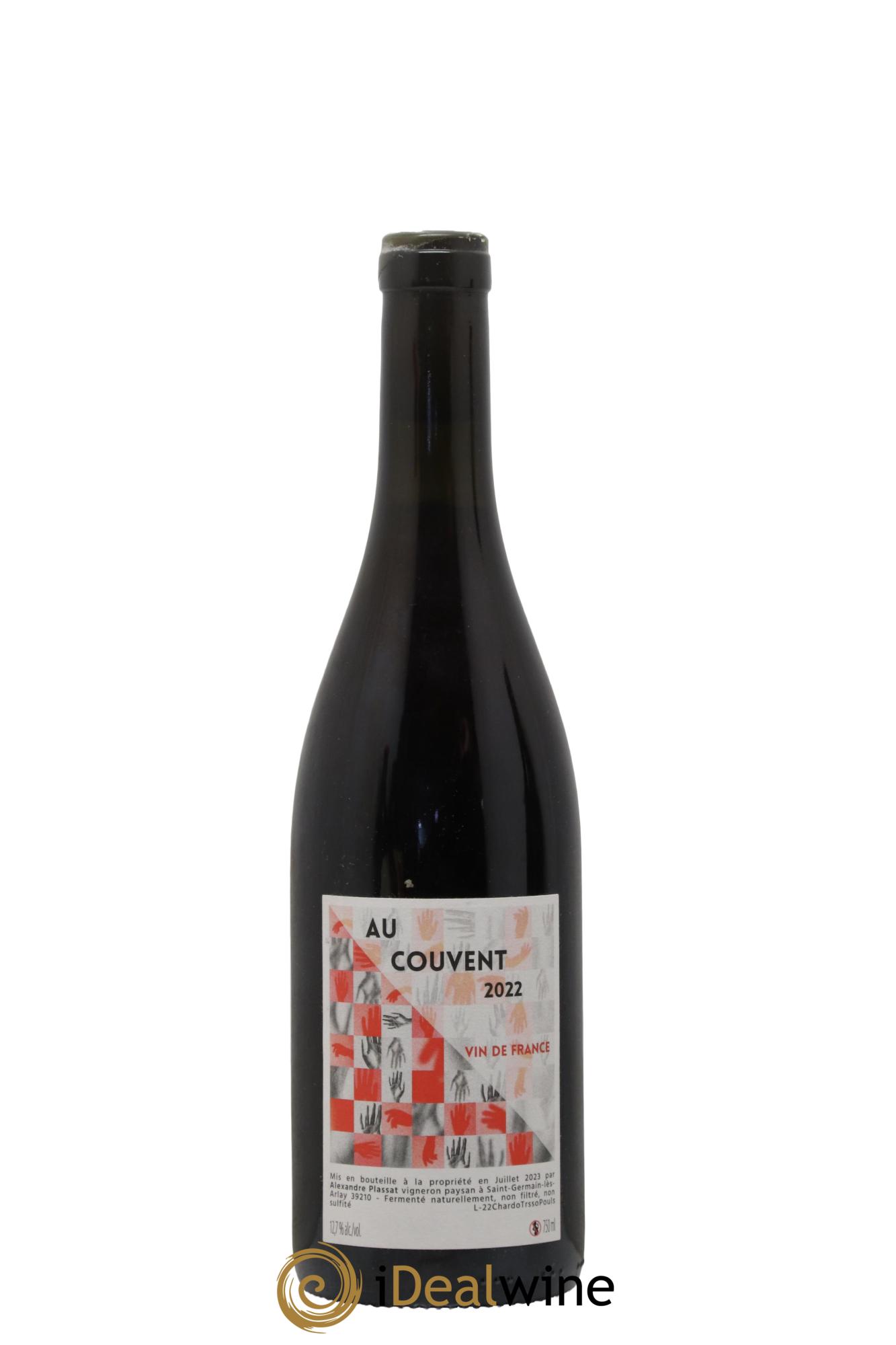 Vin de France Au Couvent Alexandre Plassat 2022 - Lot de 1 bouteille - 0
