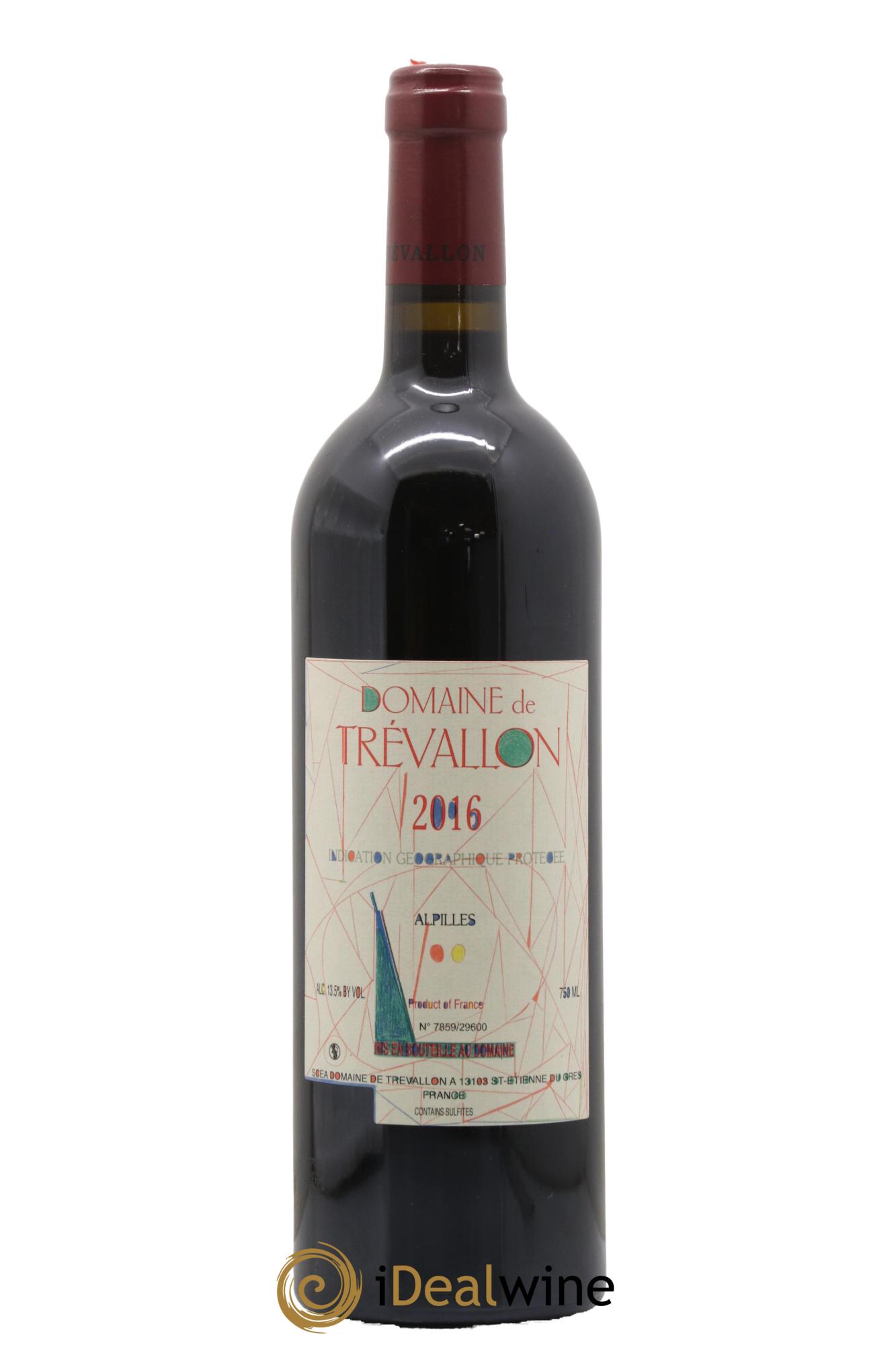 Alpilles Trévallon (Domaine de) Eloi Dürrbach 2016 - Lot de 1 bouteille - 0