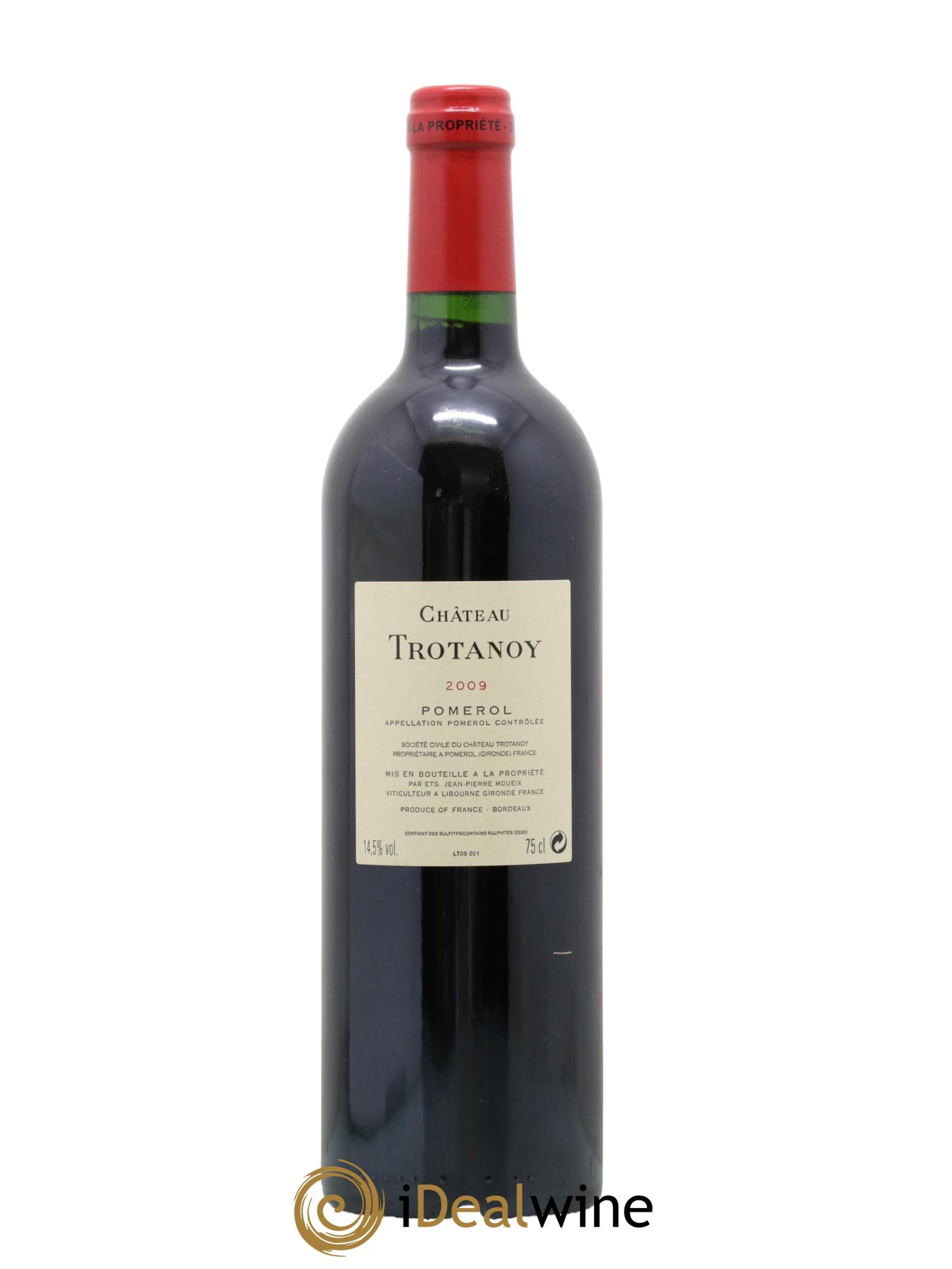 Château Trotanoy 2009 - Lot de 1 bouteille - 1