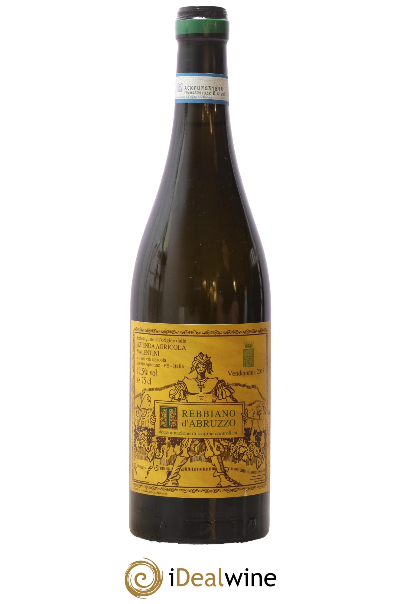 Trebbiano d'Abruzzo DOC Francesco Valentini 2018 - Lot of 1 bottle - 0