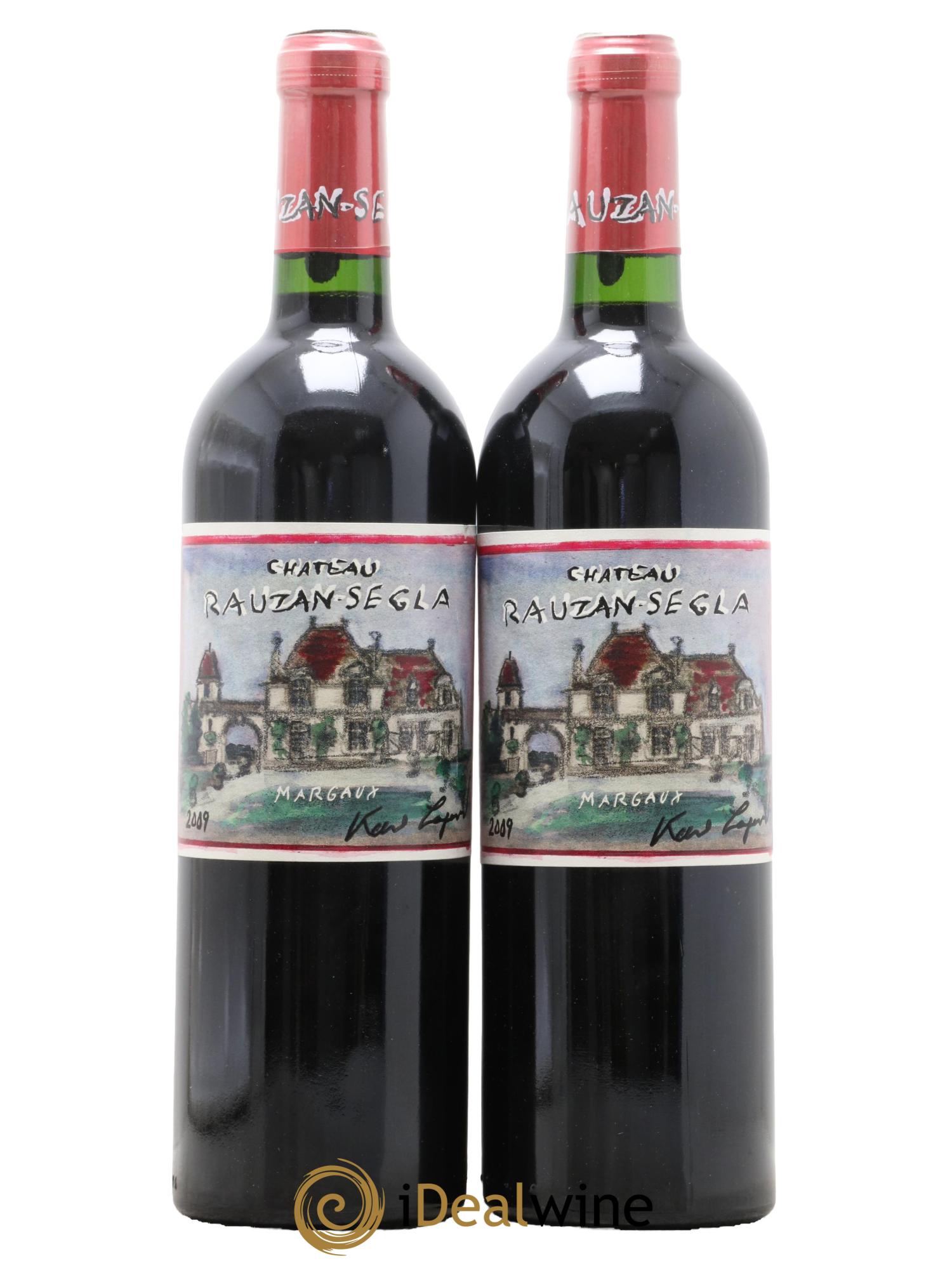 Château Rauzan Ségla Grand Cru Classé 2009 - Lot de 2 bouteilles - 0