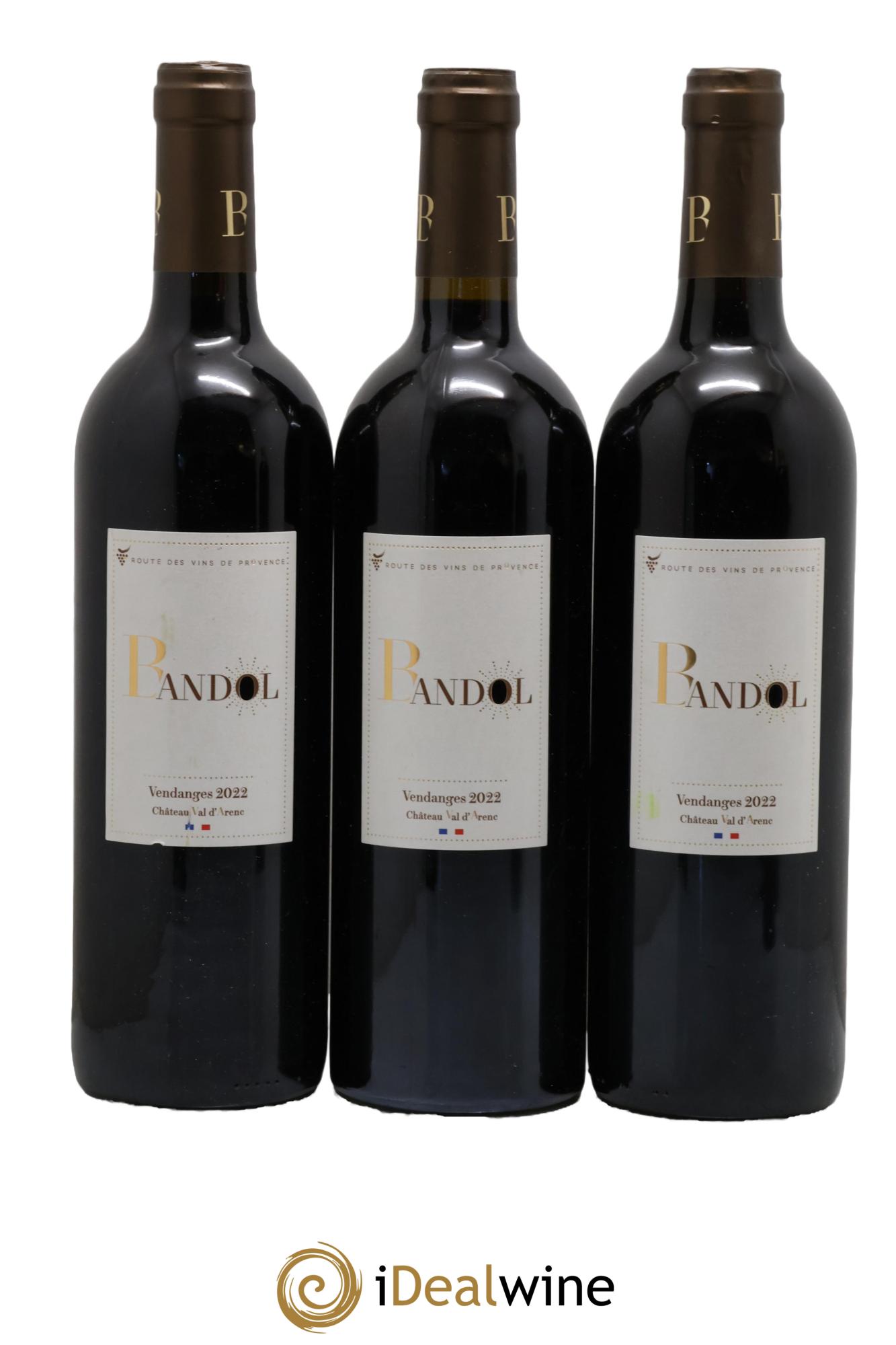 Bandol Val D'Arenc 2022 - Posten von 3 Flaschen - 0