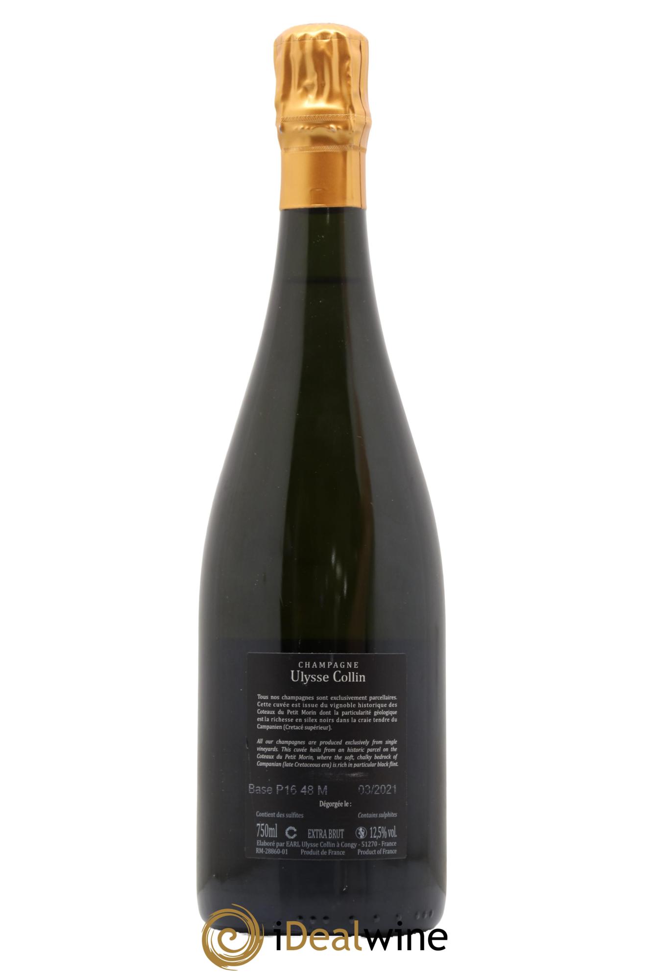 Les Pierrières Blancs de Blancs Extra-Brut Ulysse Collin - Lot de 1 bouteille - 1