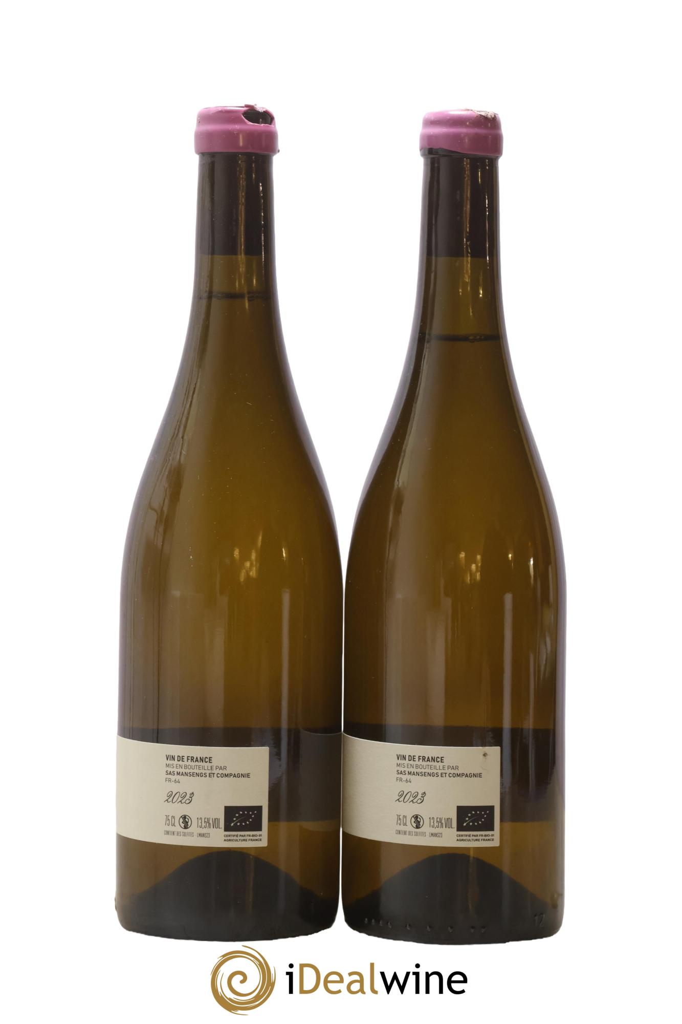 Vin de France Mansengs Jean-Baptiste Semmartin 2023 - Lot of 2 bottles - 1