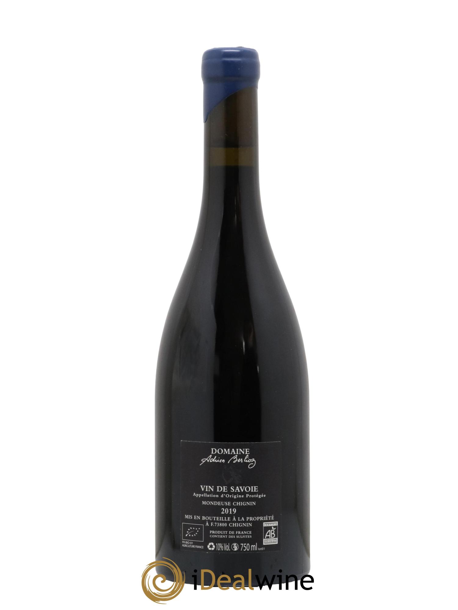 Vin de Savoie Mondeuse Cuvée Rosa Adrien Berlioz 2019 - Lot de 1 bouteille - 1