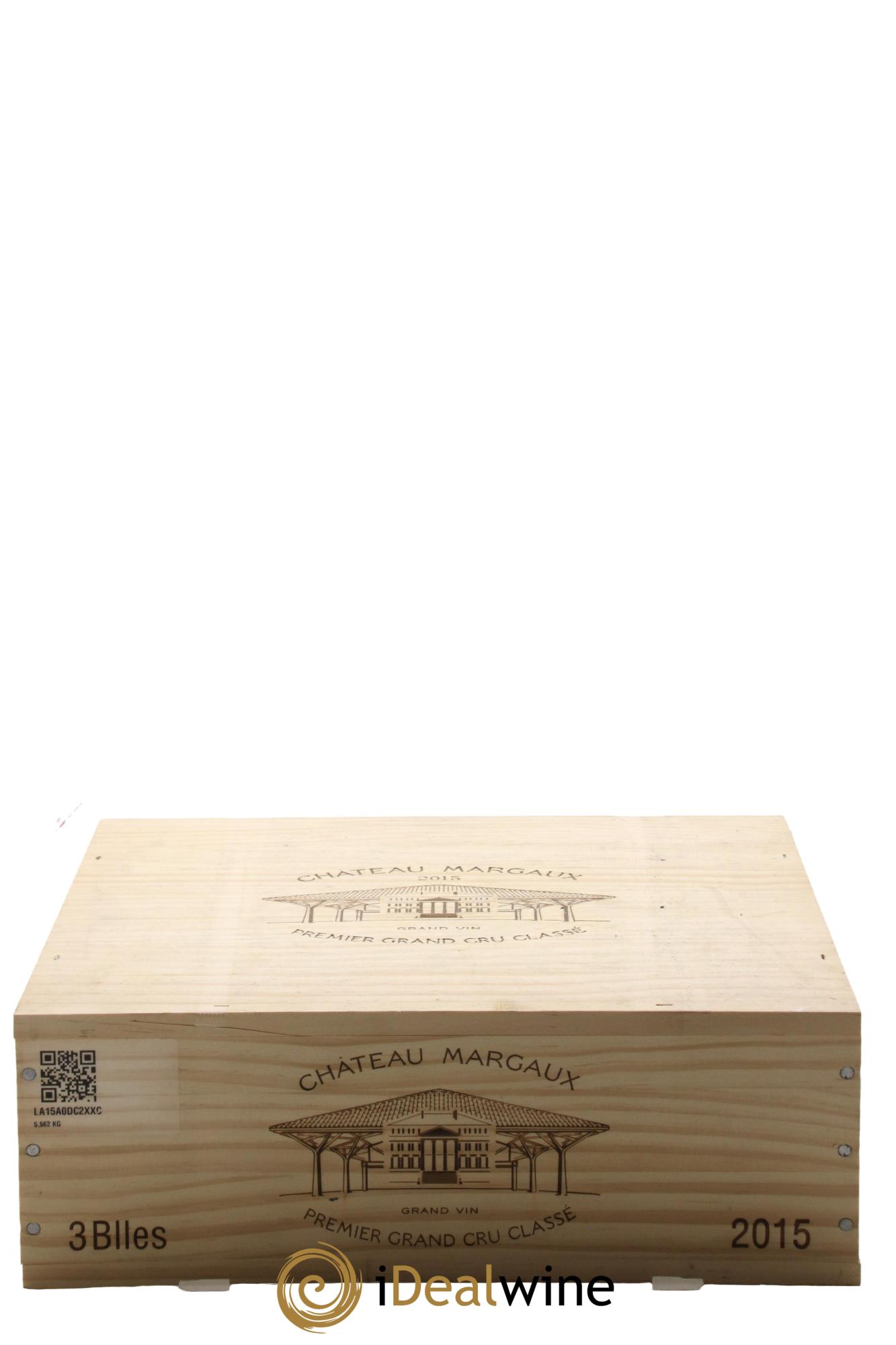 Château Margaux 1er Grand Cru Classé 2015 - Lotto di 3 bottiglie - 3