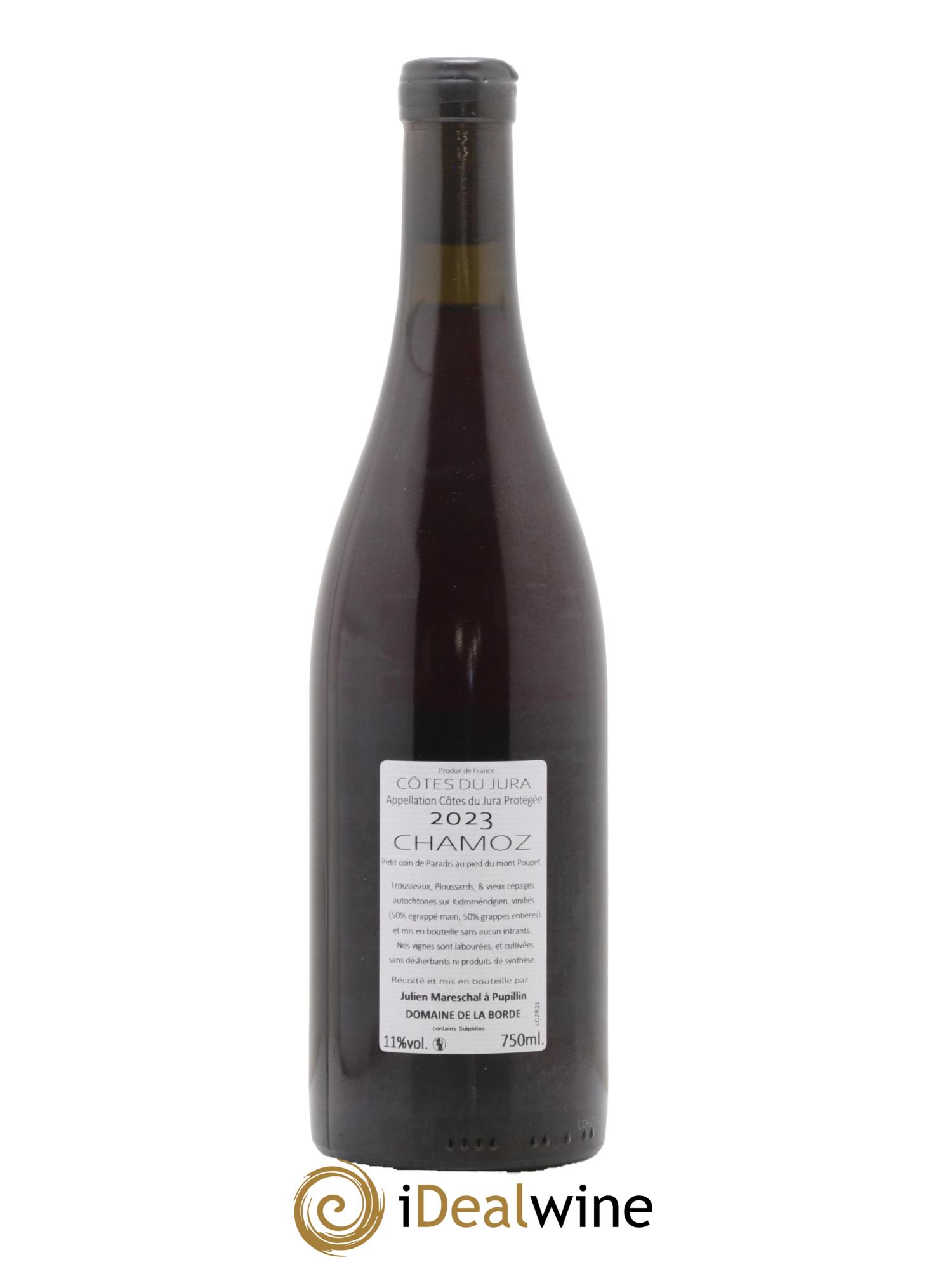 Côtes du Jura Chamoz Domaine de La borde 2023 - Lot de 1 bouteille - 1