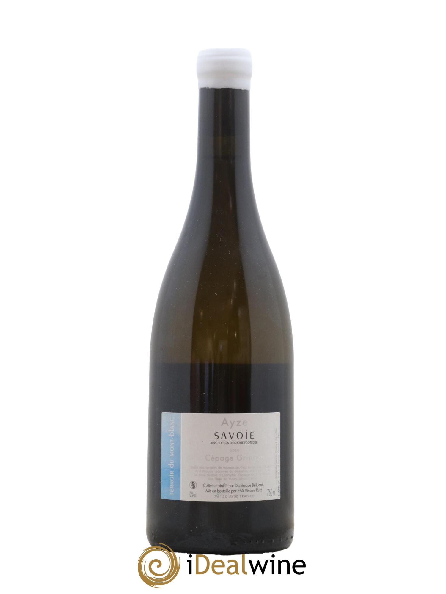 Vin de Savoie Eponyme Domaine Belluard 2020 - Lot de 1 bouteille - 1
