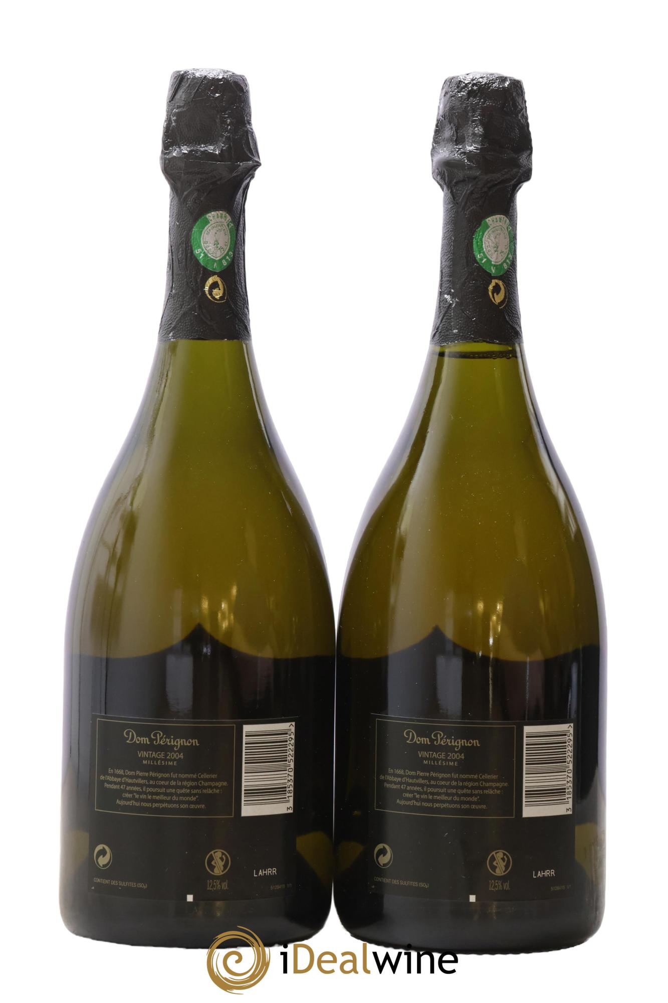 Brut Dom Pérignon 2004 - Posten von 2 Flaschen - 1