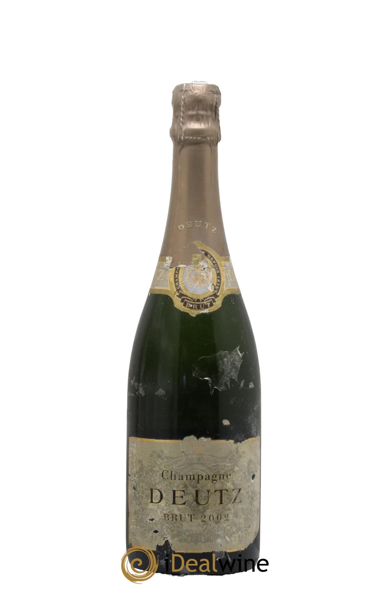 Champagne Brut Millésimé Deutz 2002 - Lot de 1 bouteille - 0