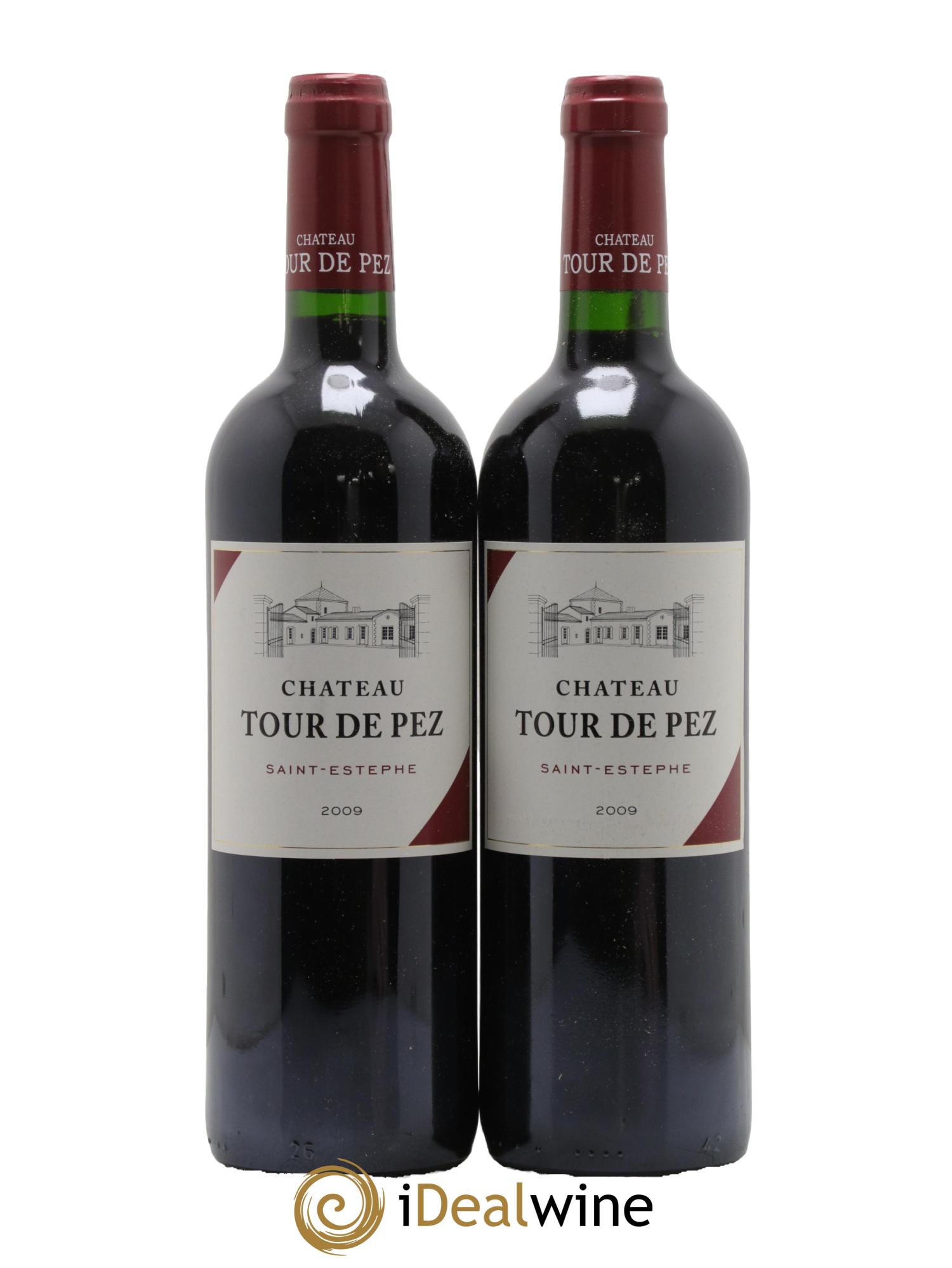 Château Tour de Pez Cru Bourgeois 2009 - Lot de 2 bouteilles - 0