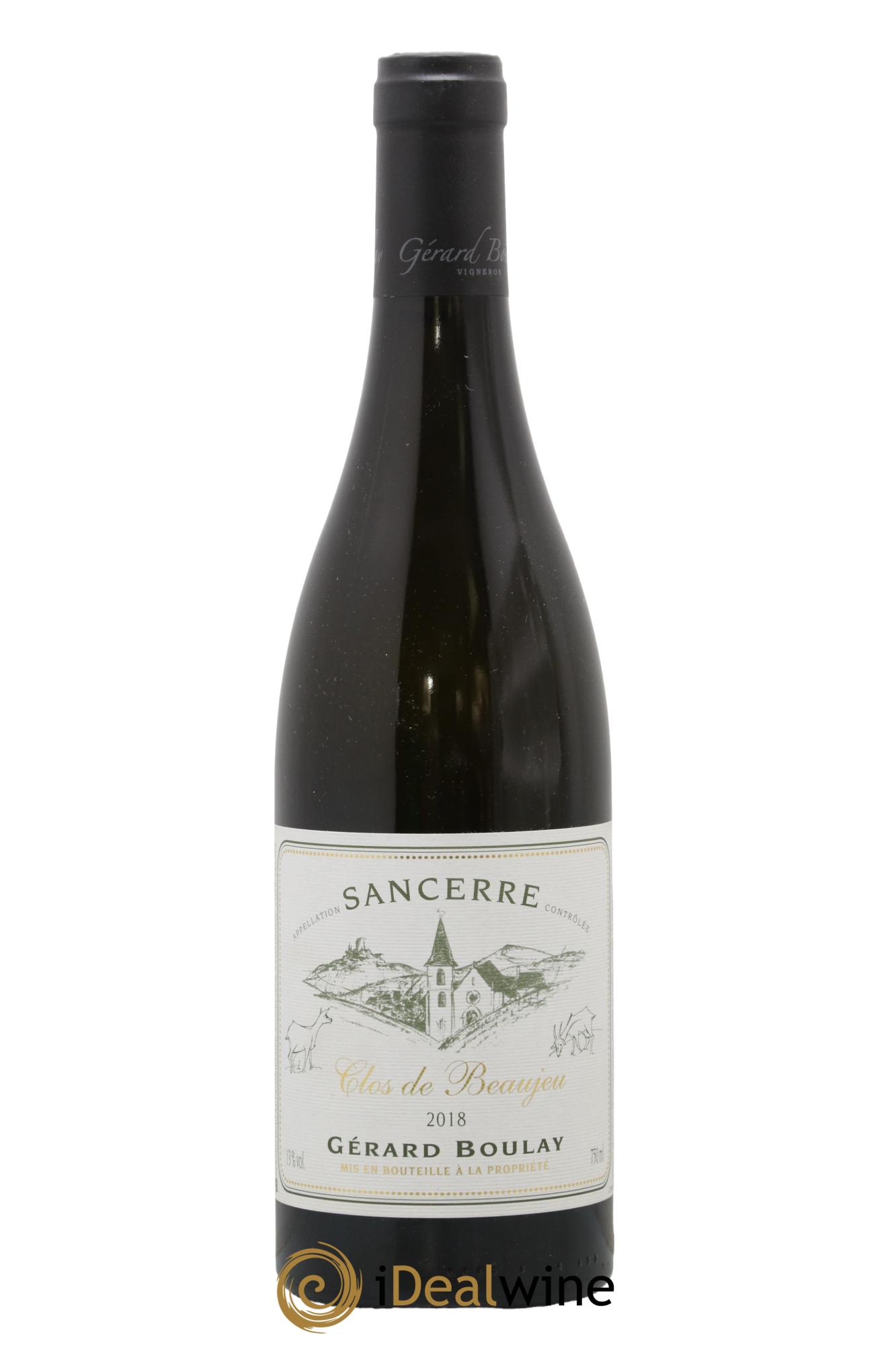 Sancerre Clos de Beaujeu Gérard Boulay 2018 - Lotto di 1 bottiglia - 0