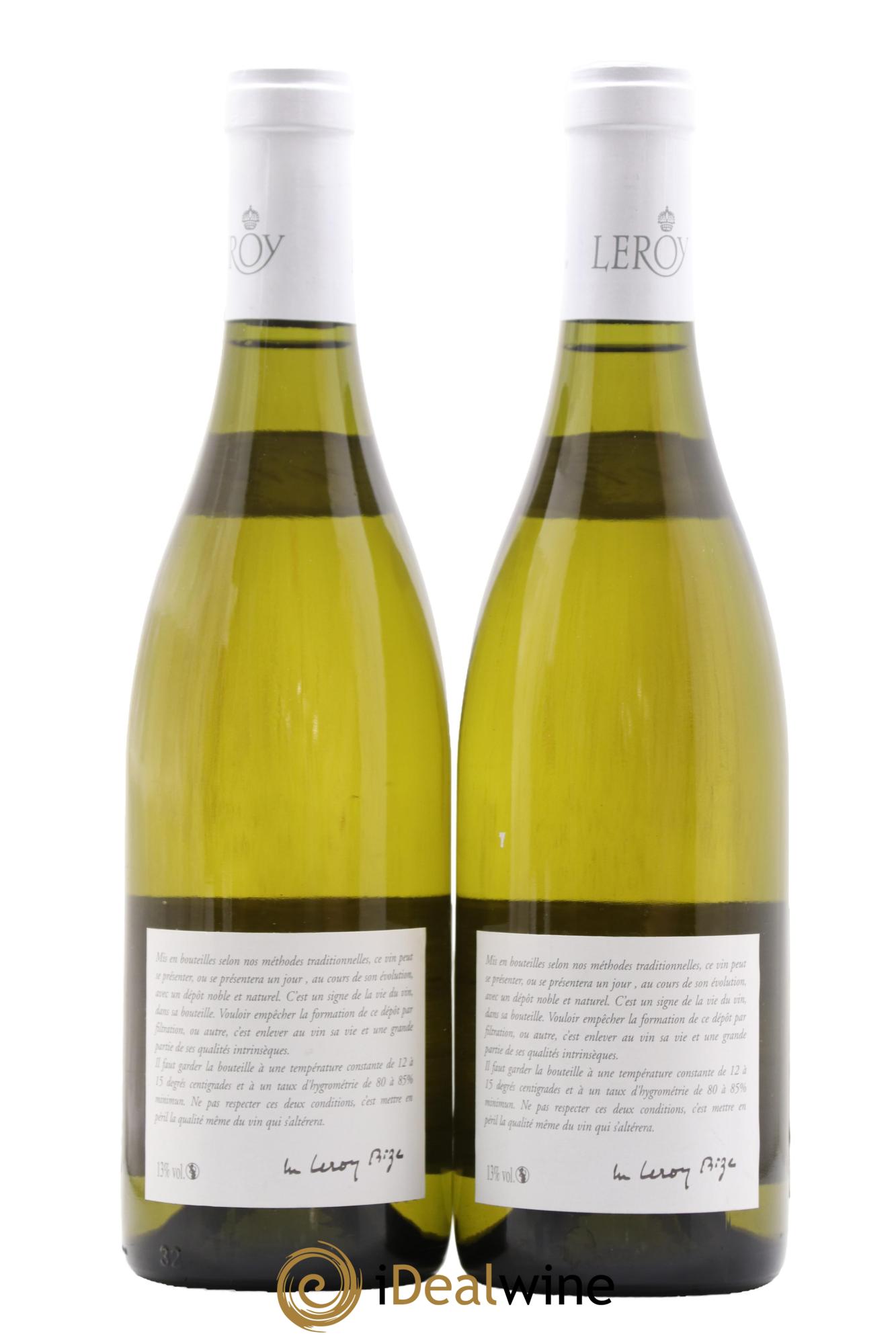 Meursault 1er Cru Blagny Leroy SA 2011 - Lot de 2 bouteilles - 1