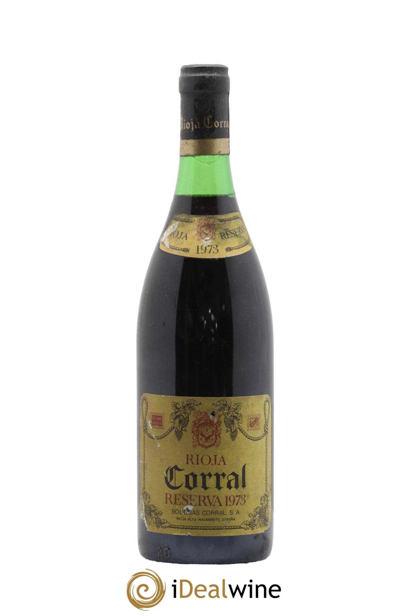 Rioja DOCA Corral reserva 1973 - Lot of 1 bottle - 0