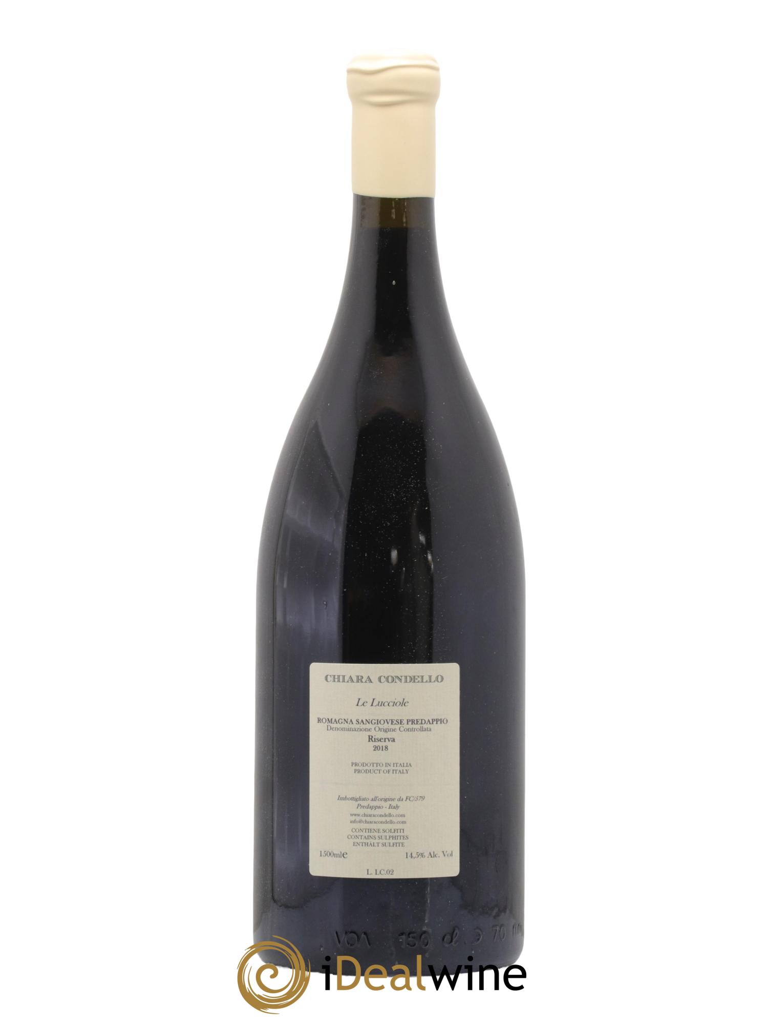 Sangiovese Di Romagna Predappio DOC Chiara Condello Le Lucciole Riserva 2018 - Posten von 1 Magnum - 1