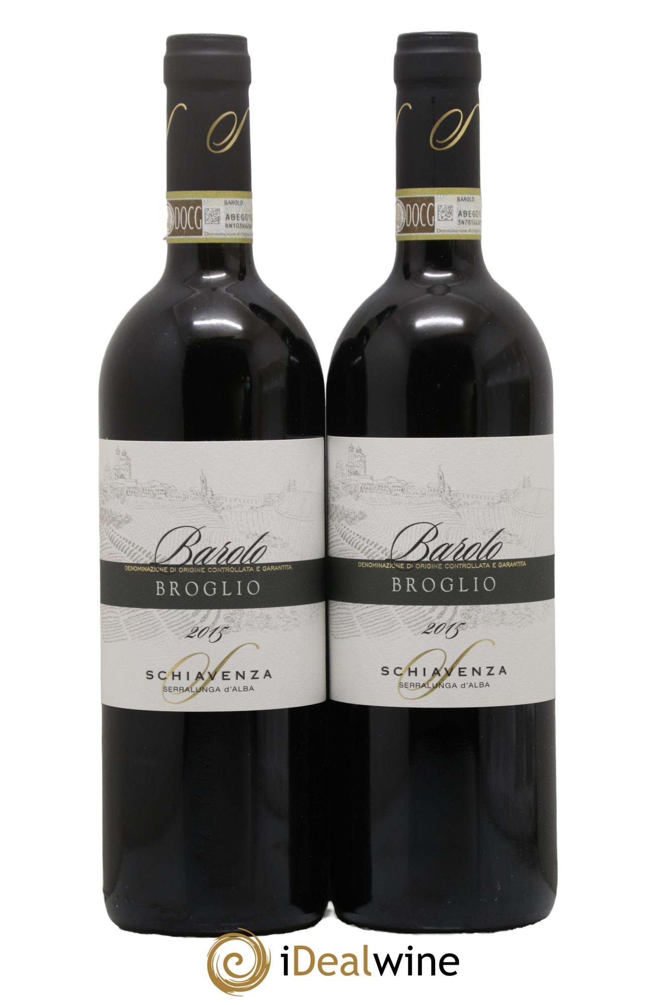 Barolo DOCG Broglio Schiavenza 2015 - Lotto di 2 bottiglie - 0