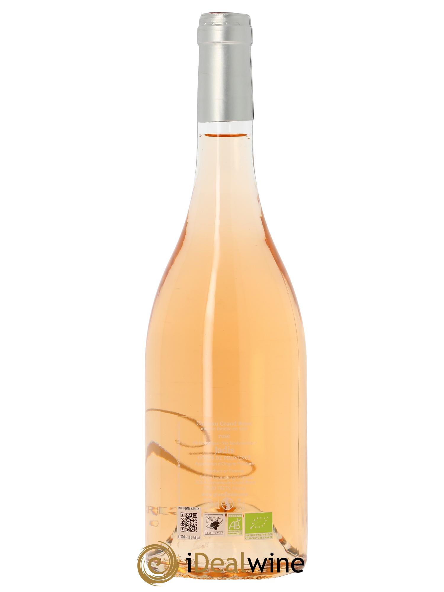 Côtes de Provence Jadis Château Grand Boise 2025 - Lot de 1 bouteille - 1