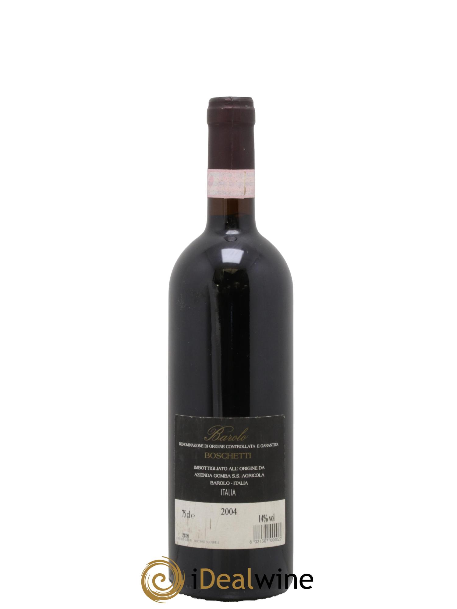 Barolo Boschetti 2004 - Lot de 1 bouteille - 1