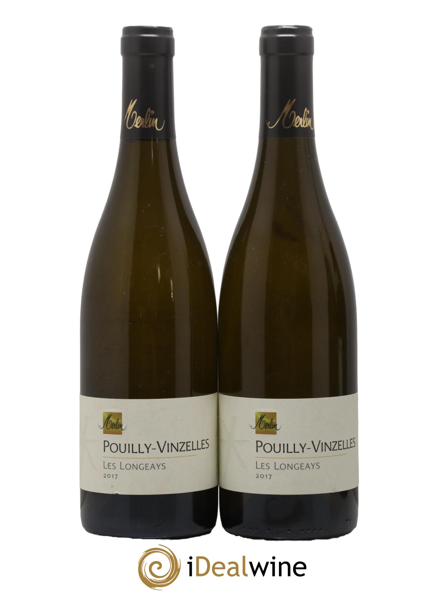 Pouilly-Vinzelles Les Longeays Olivier Merlin 2017 - Lot de 2 bouteilles - 0