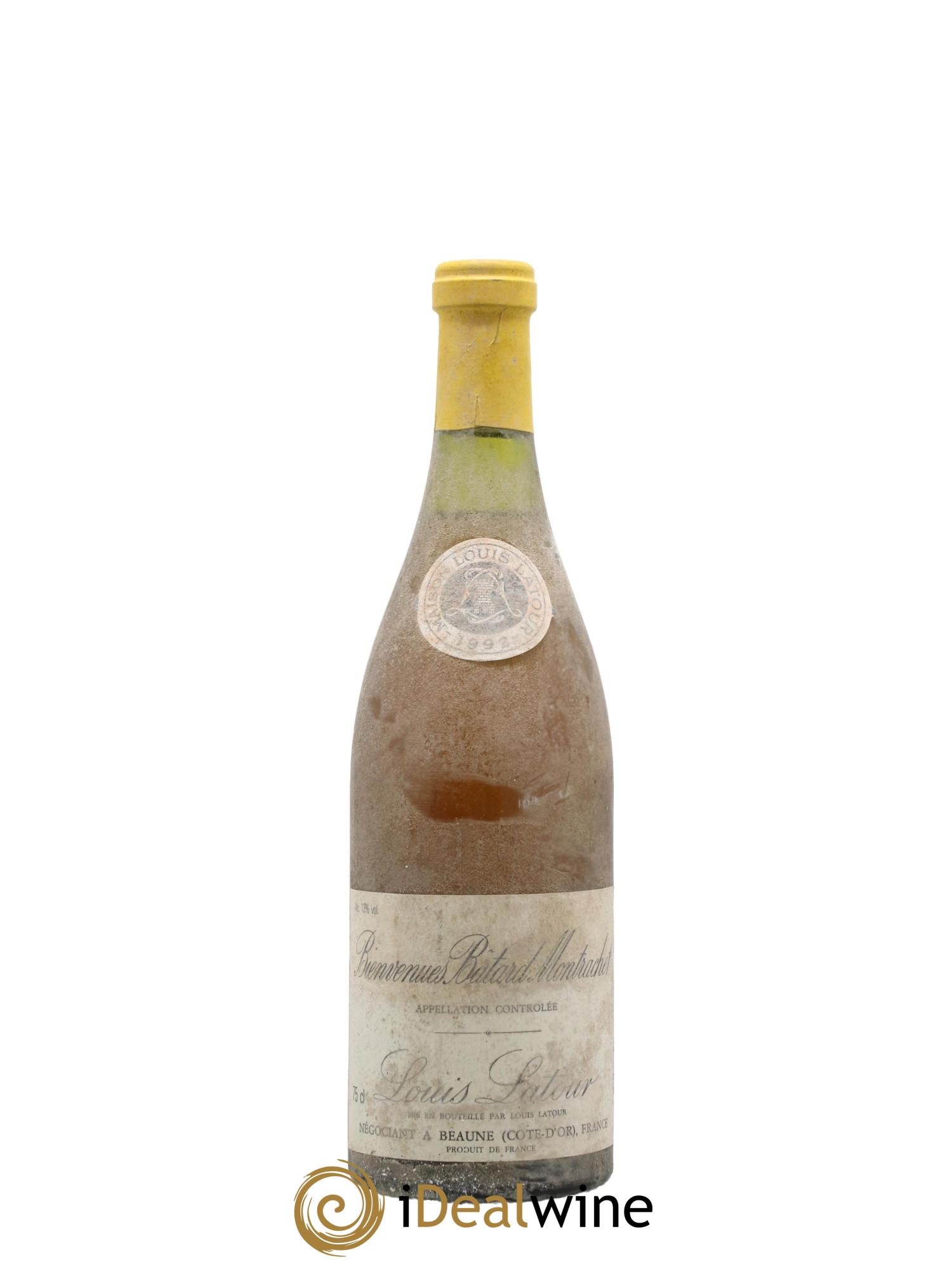 Bienvenues-Bâtard-Montrachet Grand Cru Louis Latour 1992 - Posten von 1 Flasche - 0