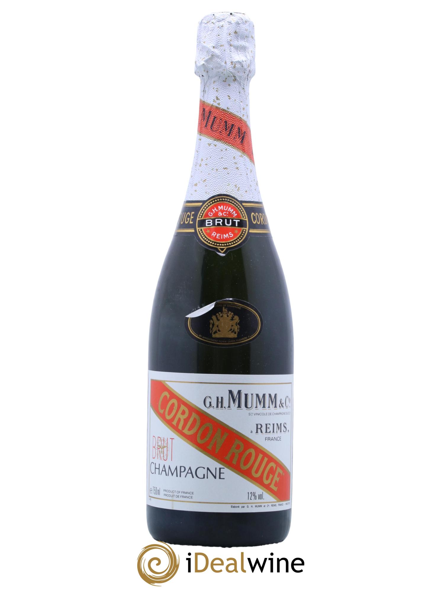 Cordon Rouge Mumm - Lot de 1 bouteille - 0