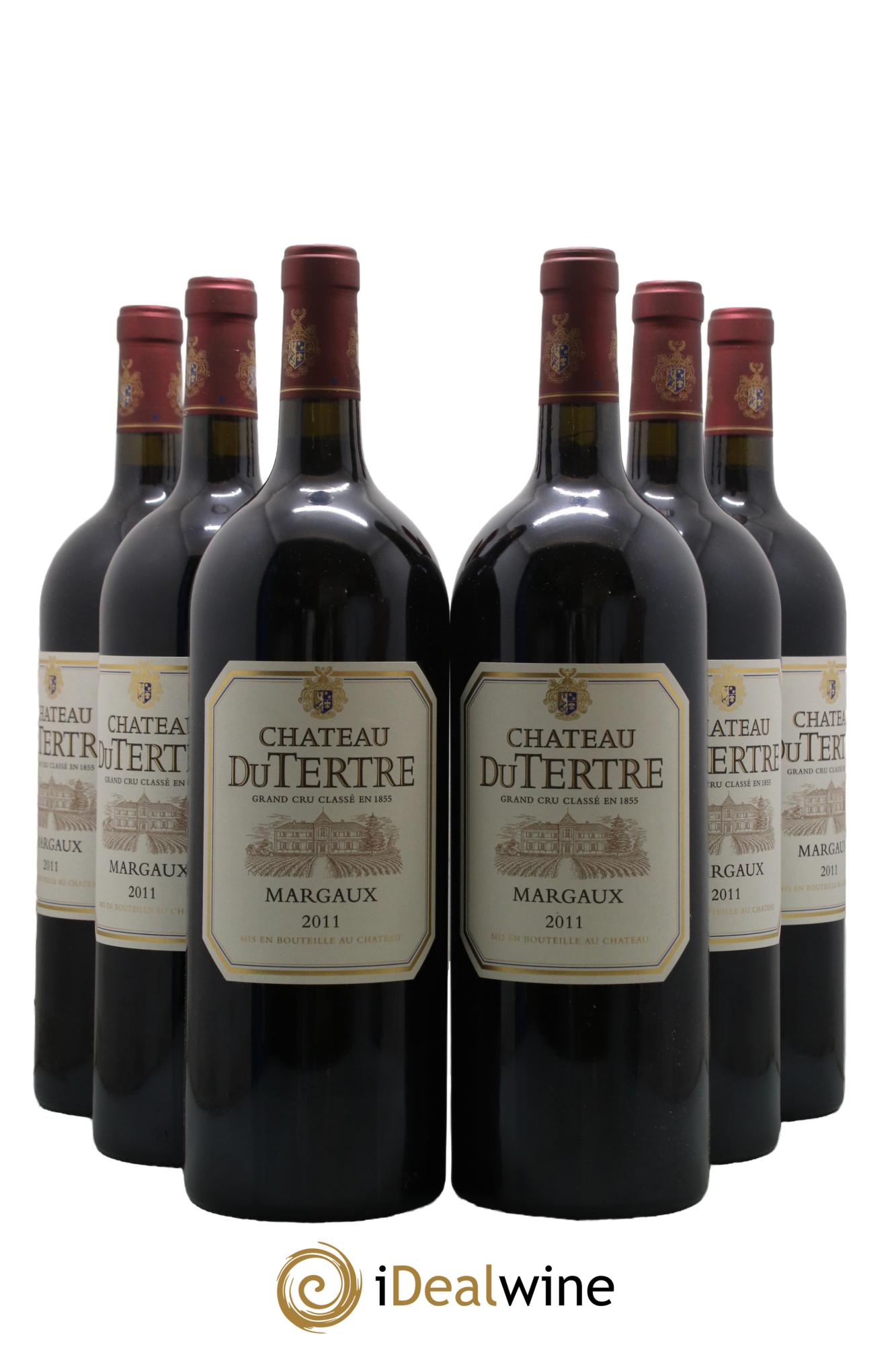 Château du Tertre 5ème Grand Cru Classé 2011 - Lot de 6 magnums - 0