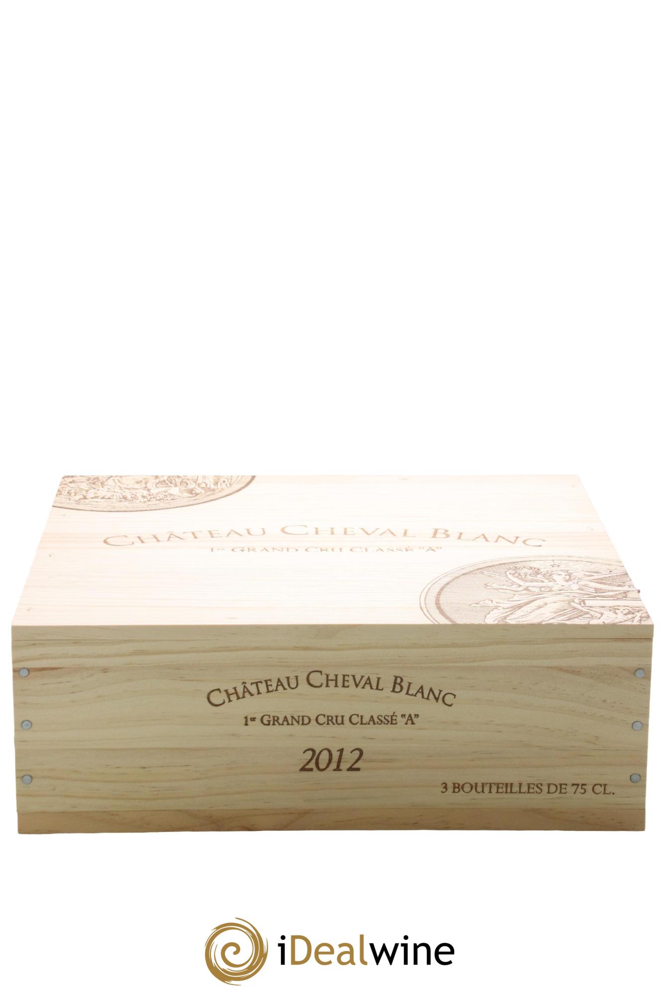 Château Cheval Blanc 1er Grand Cru Classé A 2012 - Lot of 3 bottles - 3