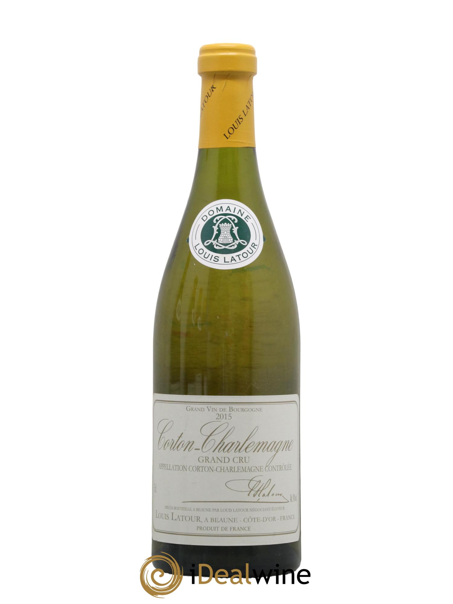 Corton-Charlemagne Grand Cru Louis Latour 2015 - Lot de 1 bouteille - 0