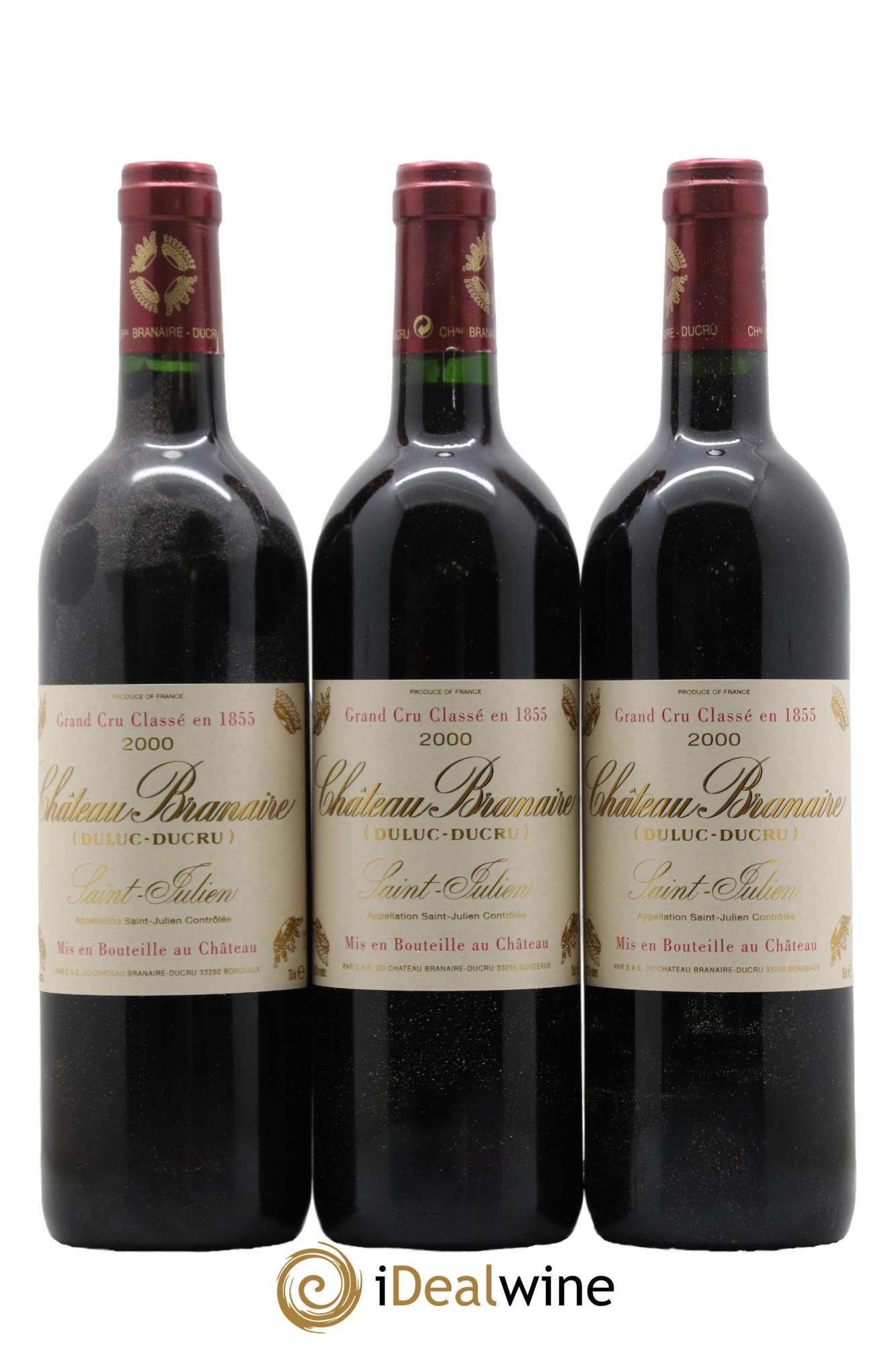 Duluc de Branaire Second Vin 2000 - Lot de 12 bouteilles - 2