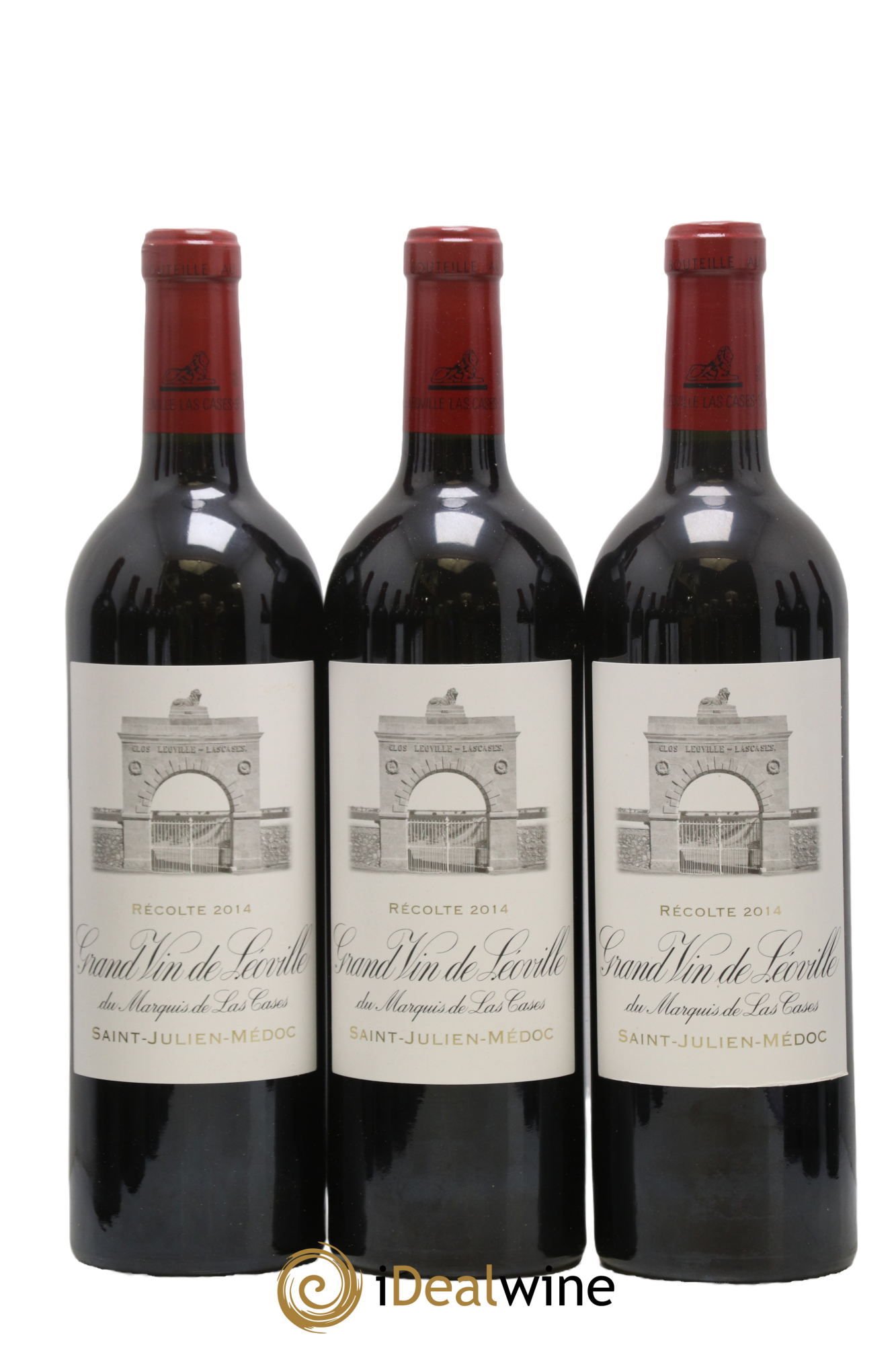 Château Léoville Las Cases 2ème Grand Cru Classé 2014 - Lot of 12 bottles - 1